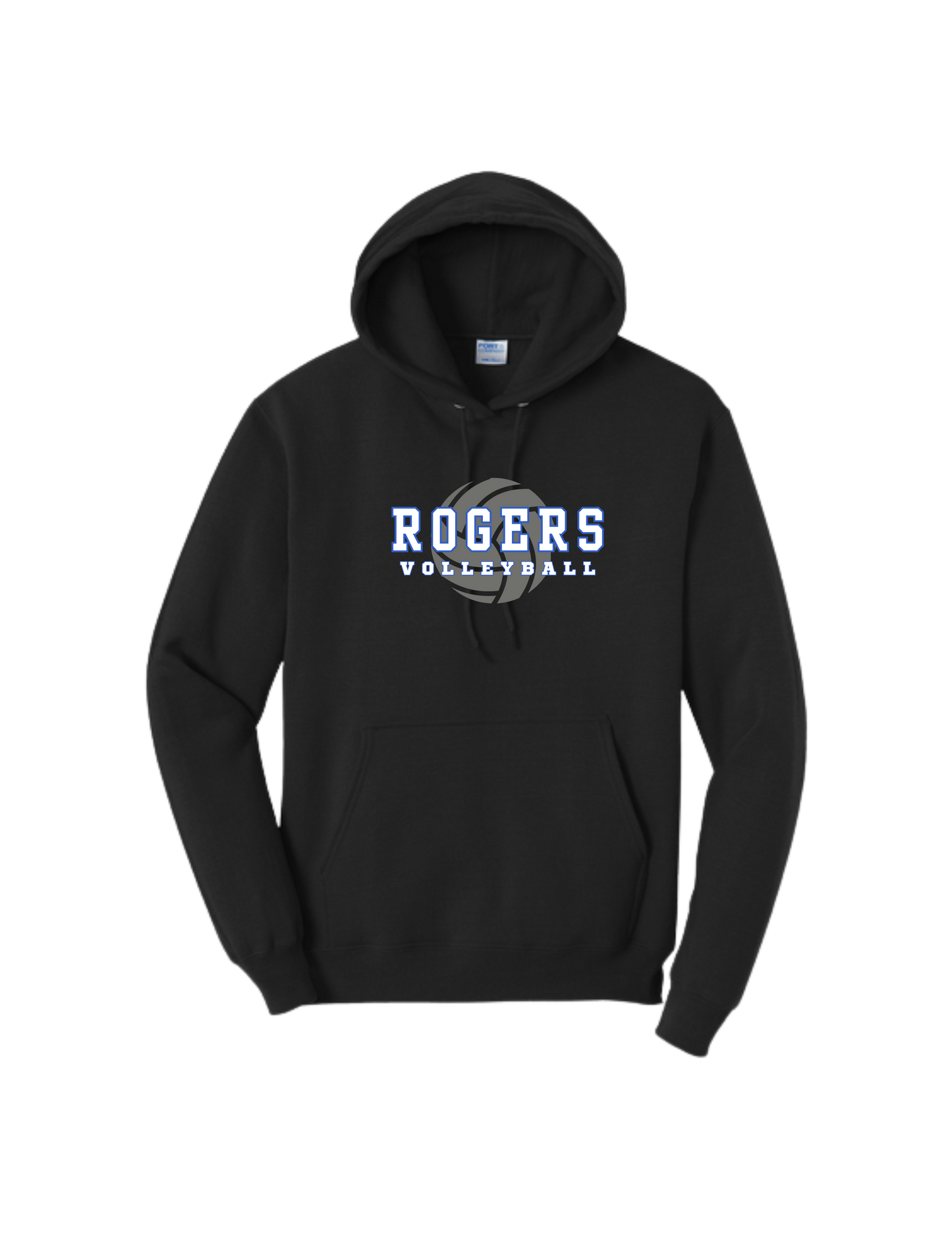 Rogers Volleyball P&C Core Hooded Sweatshirt Ball Logo