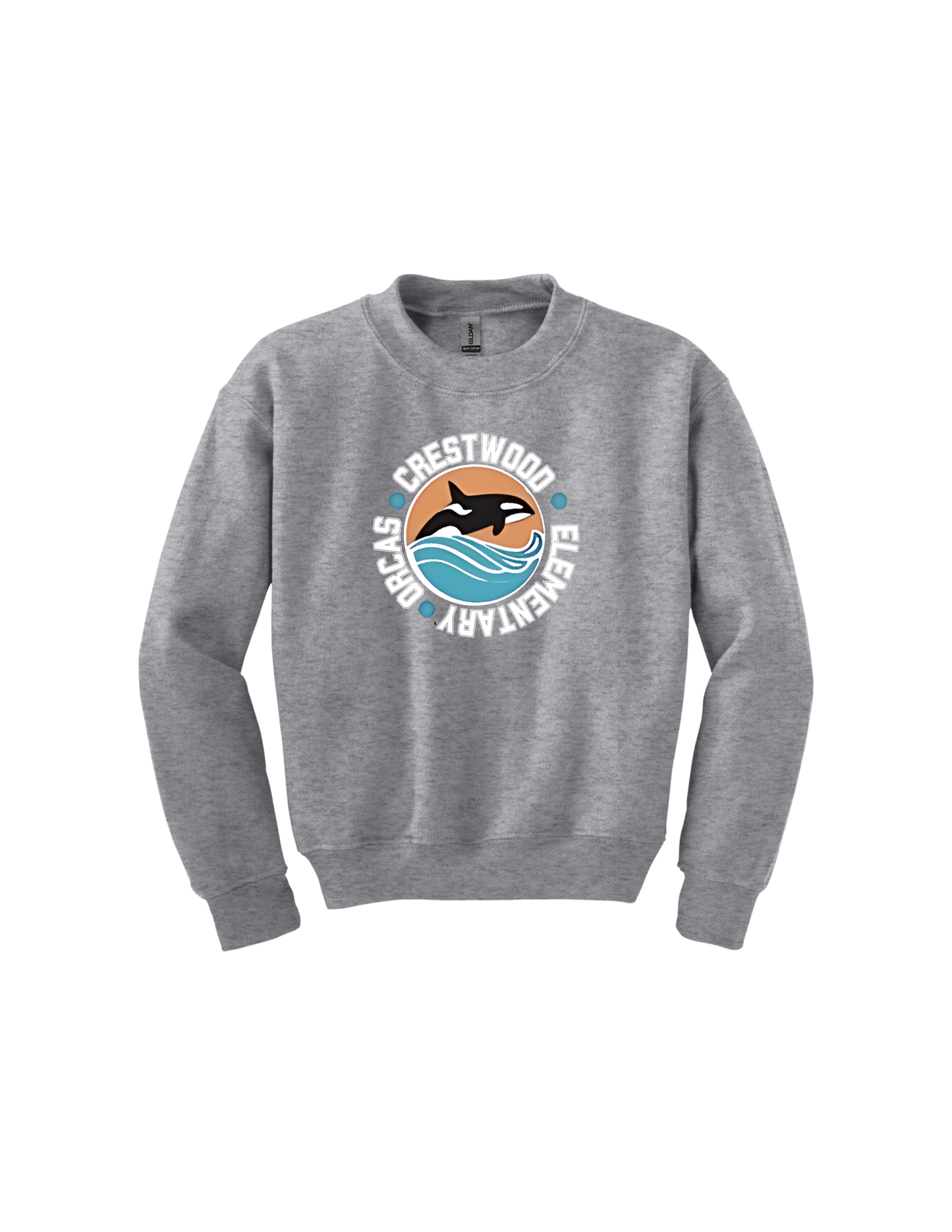 Crestwood Elementary Gildan Youth Crewneck Sweatshirt