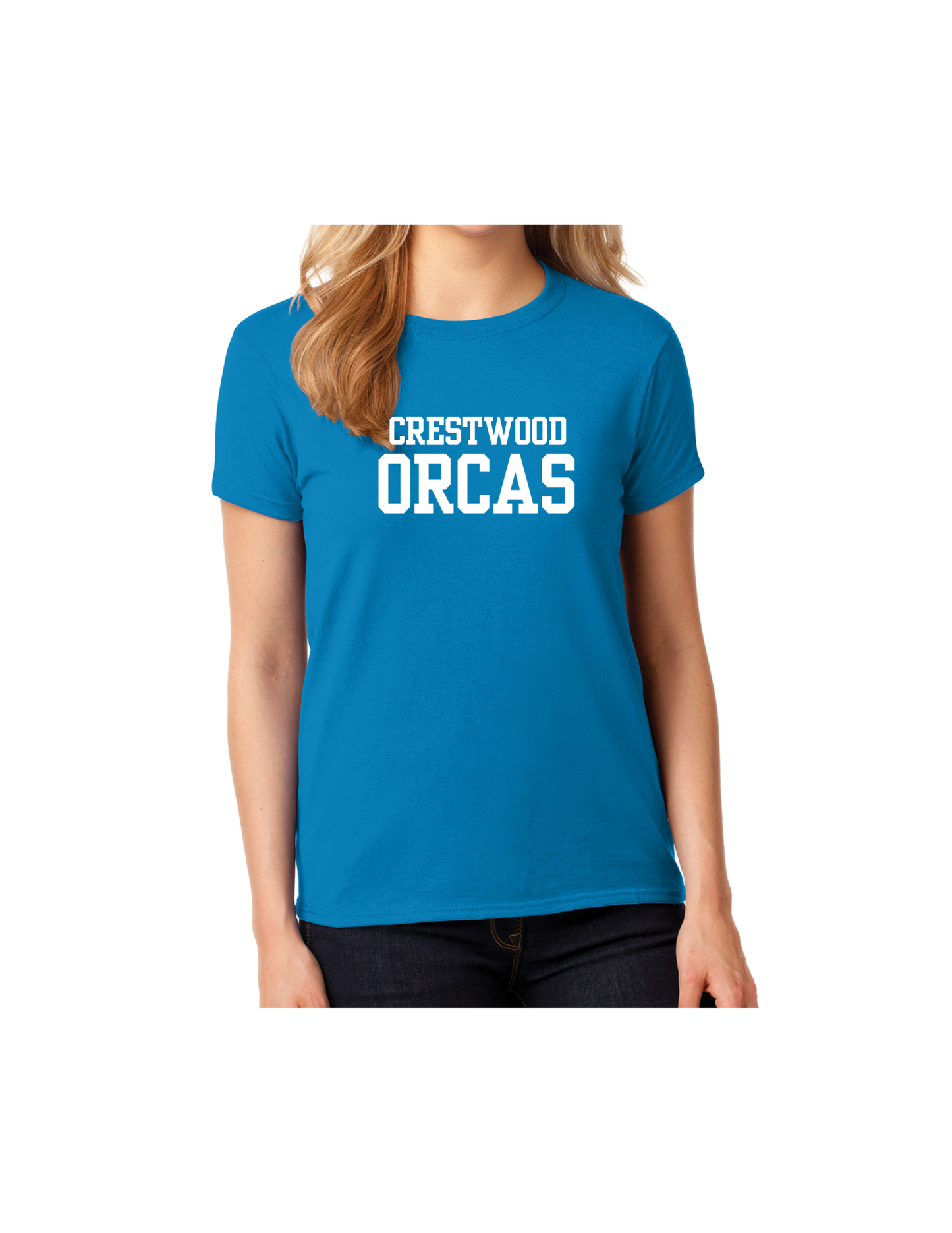 Crestwood Elementary Gildan Women's 100% Cotton T-Shirt