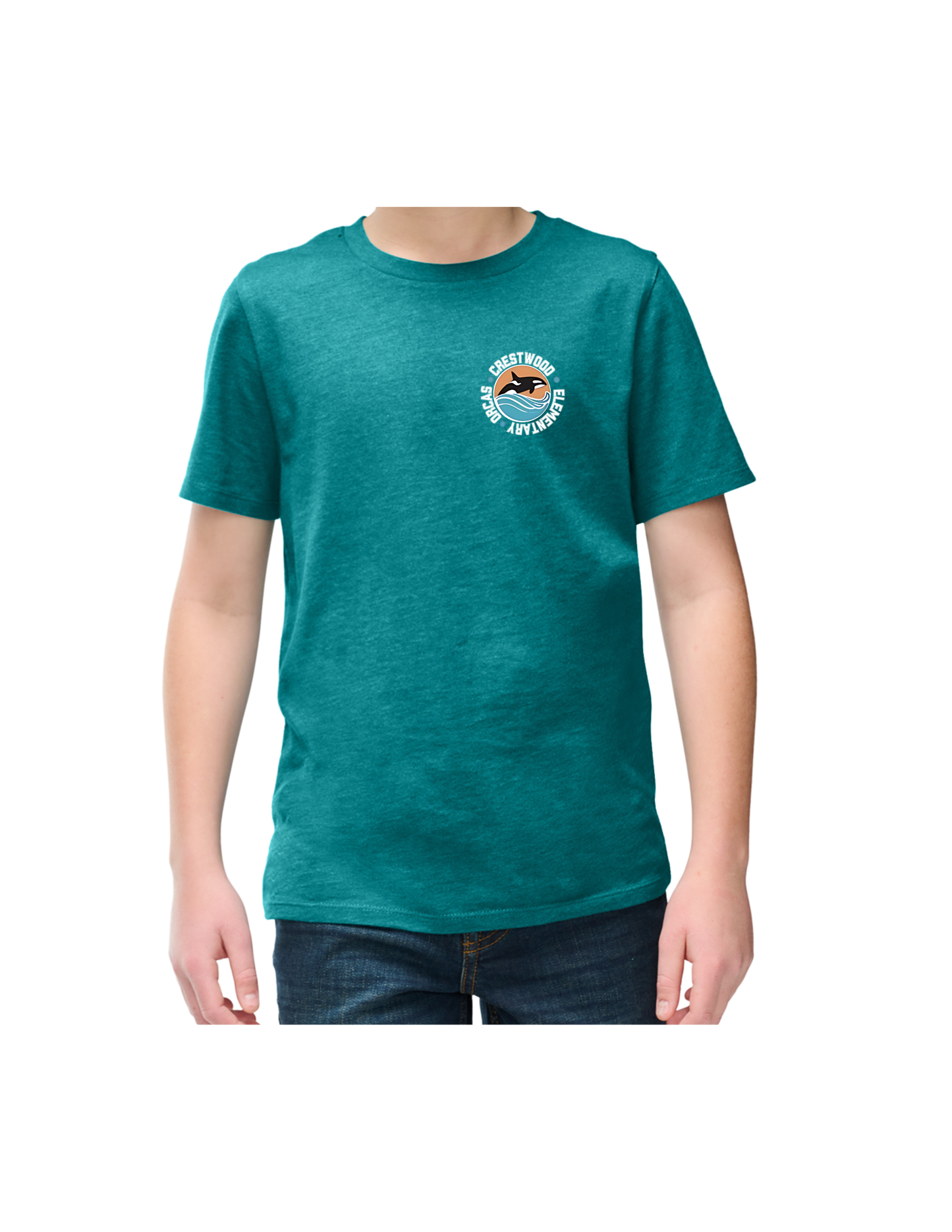 Crestwood Elementary District Youth Perfect Blend Tee