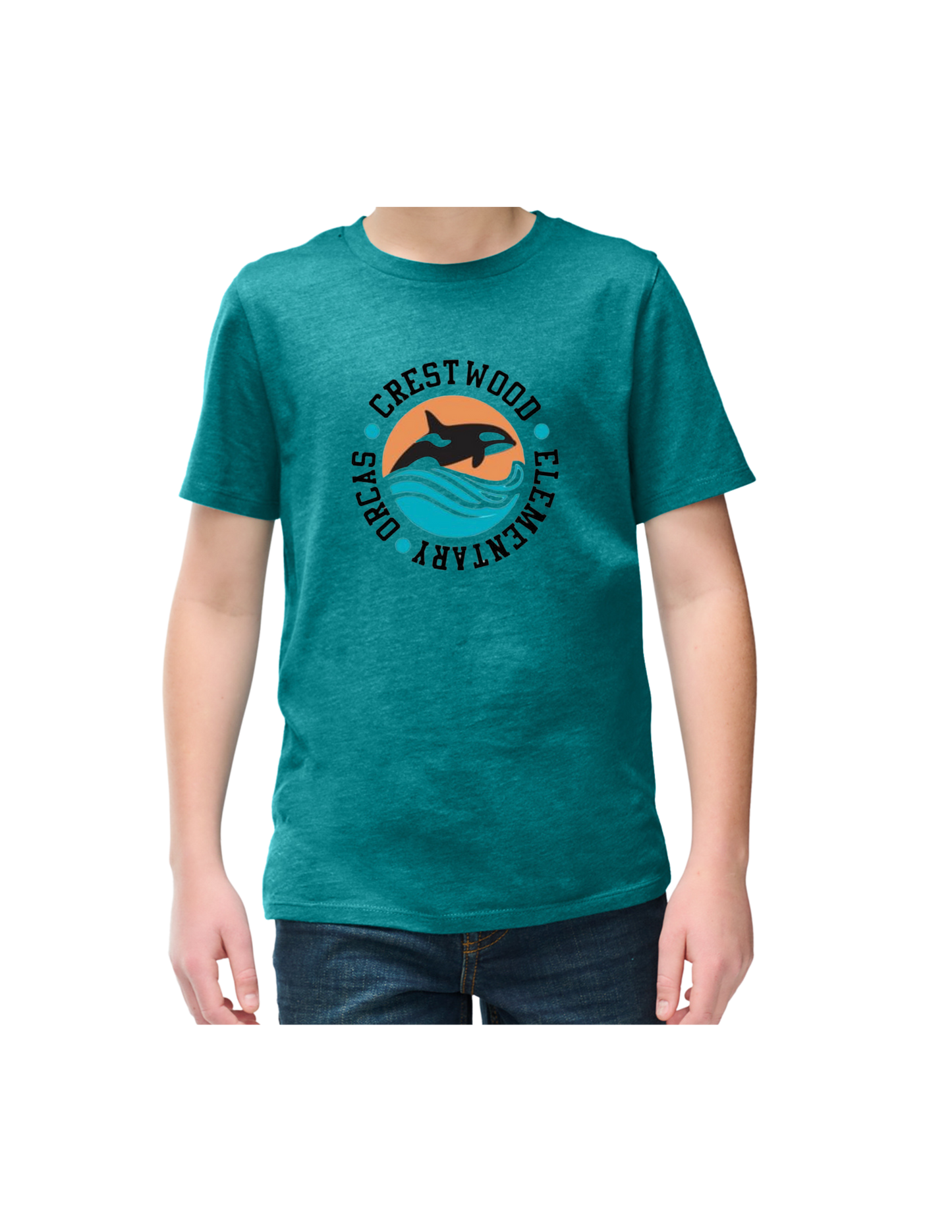Crestwood Elementary District Youth Perfect Blend Tee