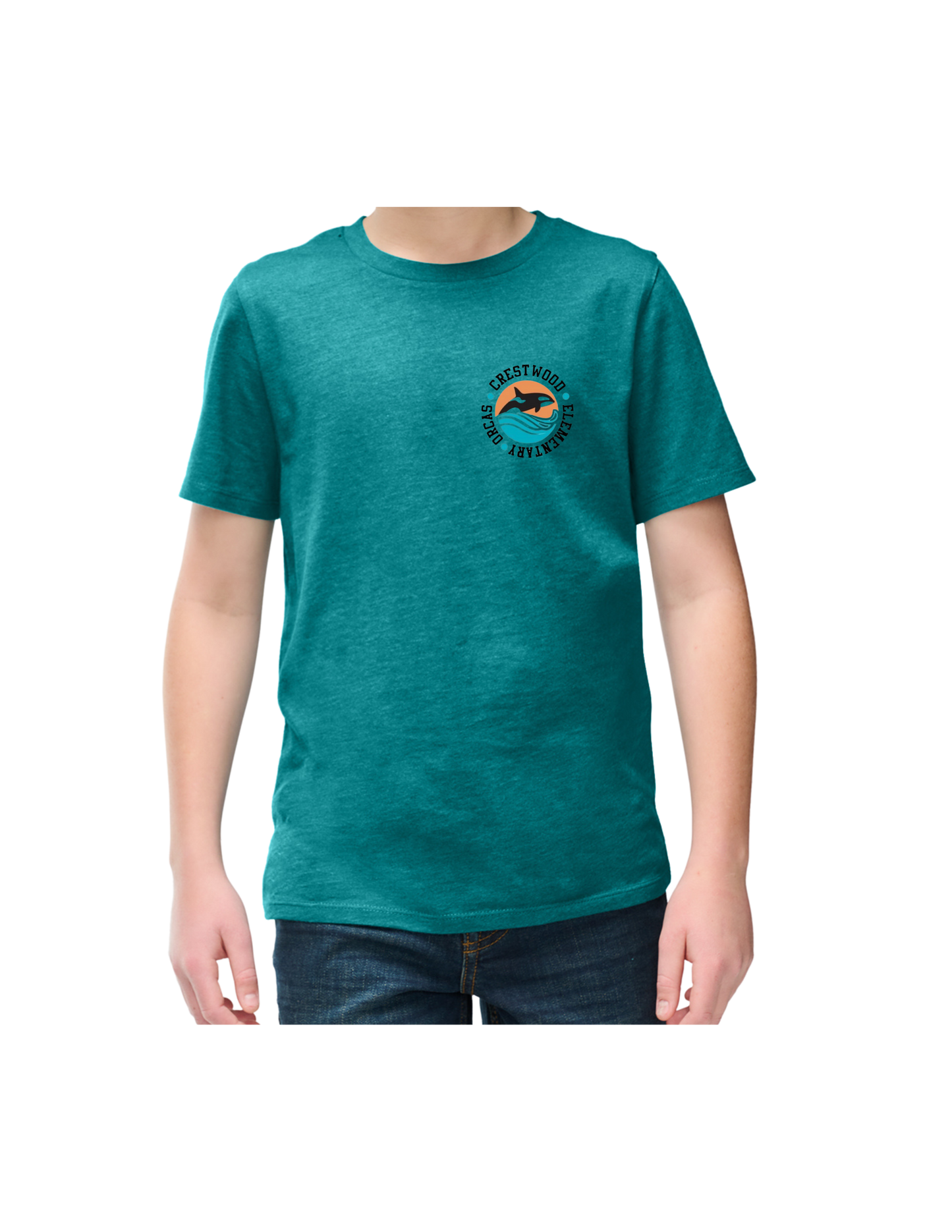 Crestwood Elementary District Youth Perfect Blend Tee