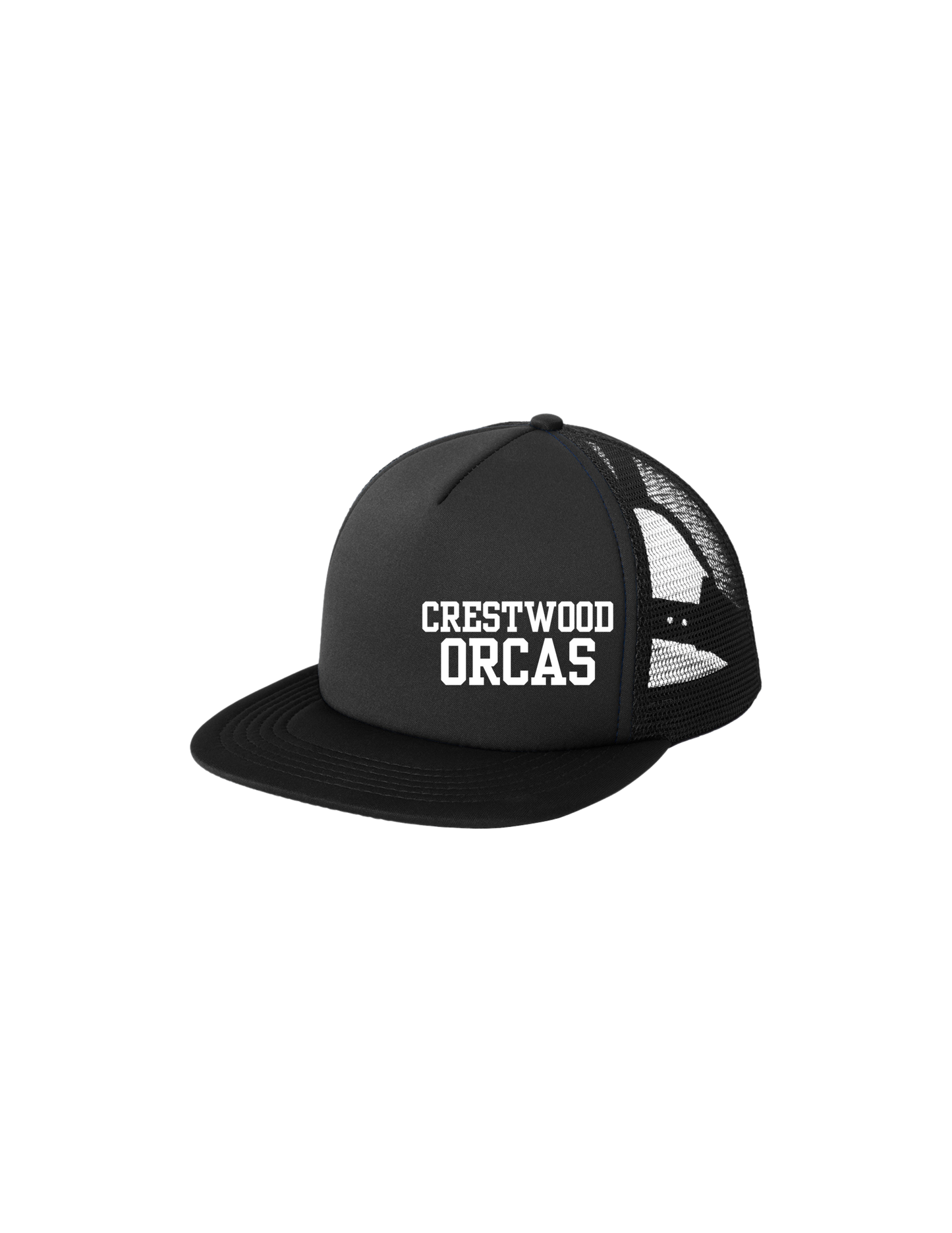 Crestwood Elementary District Flat Bill Snapback Cap