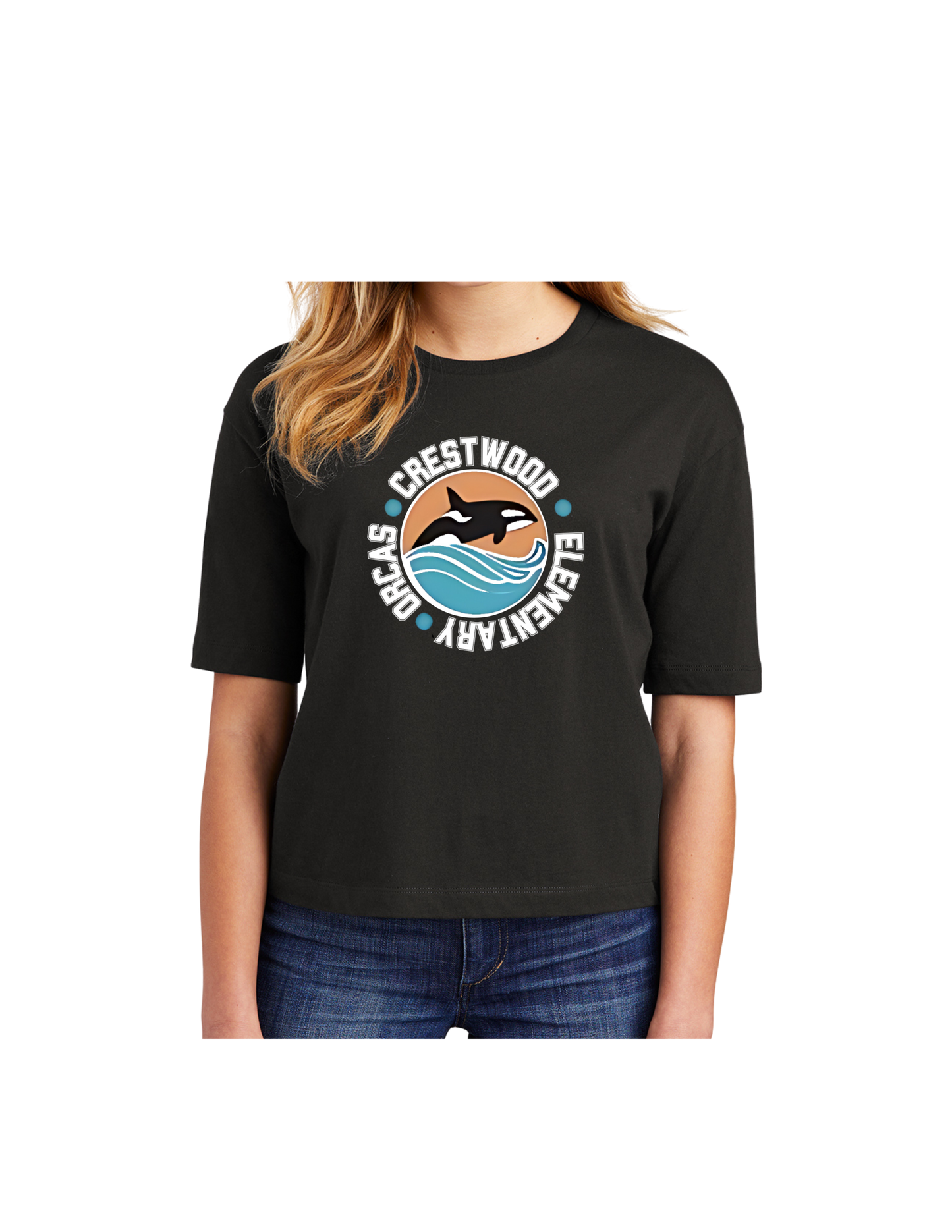 Crestwood Elementary District Women's V.I.T. Boxy Tee