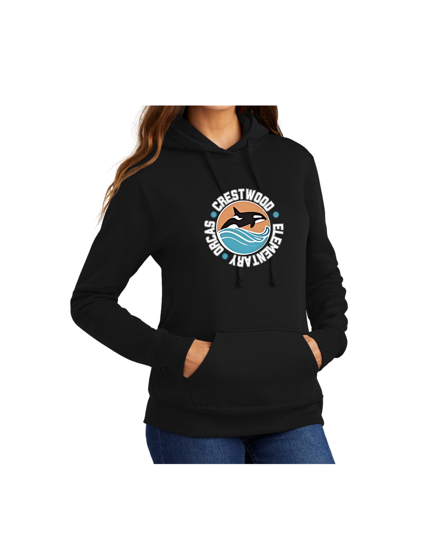 Crestwood Elementary Women's Core Fleece Hoodie