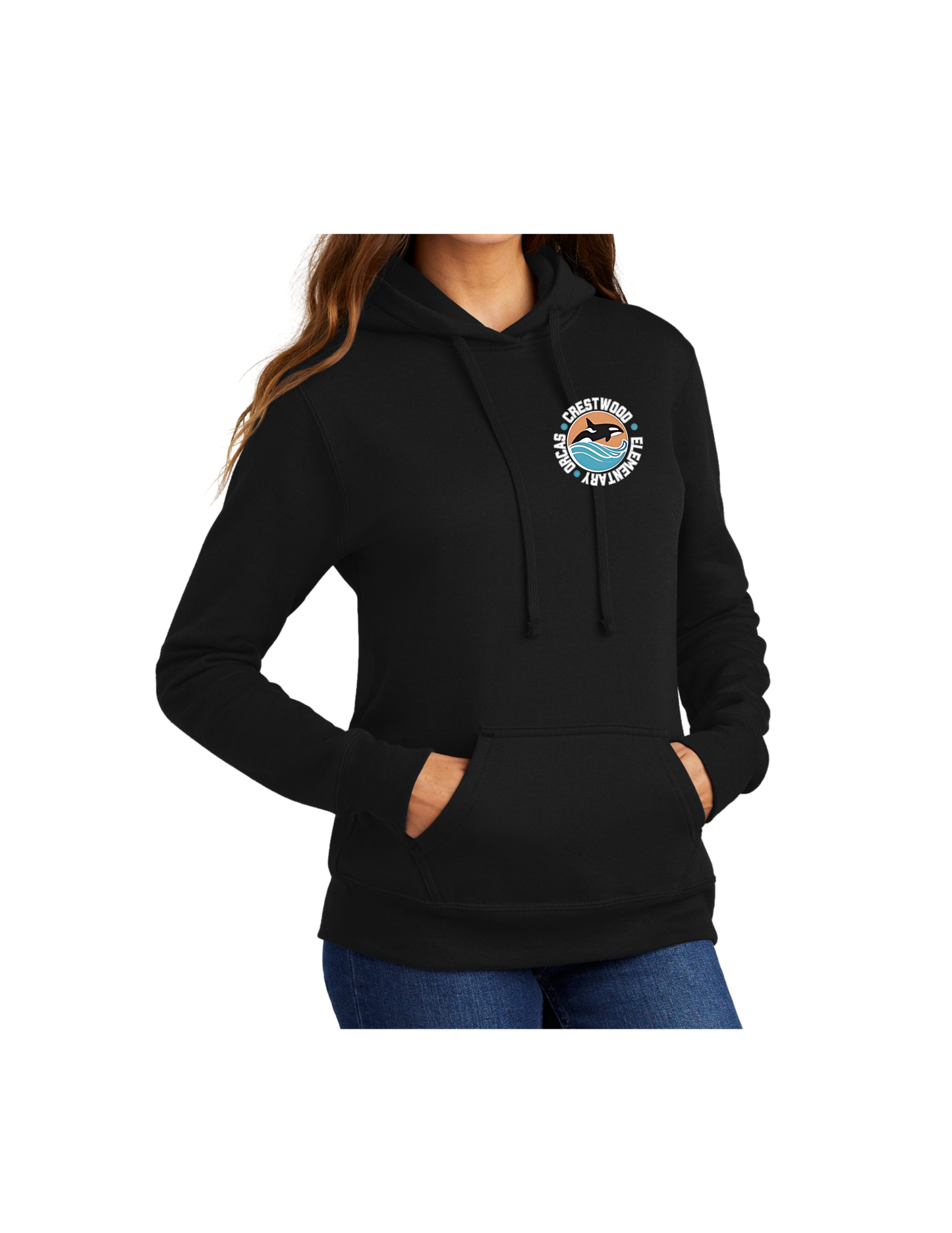 Crestwood Elementary Women's Core Fleece Hoodie