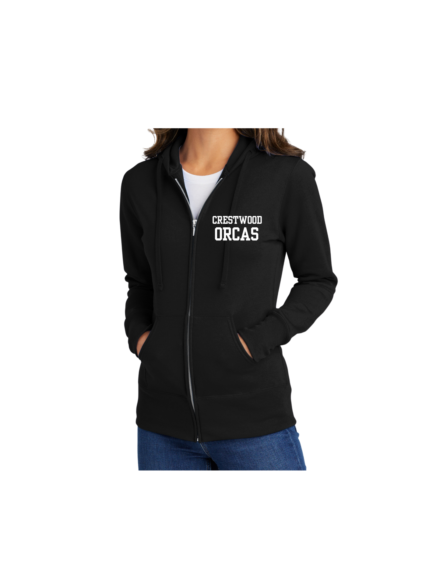 Crestwood Elementary Women's Core Fleece Full Zip