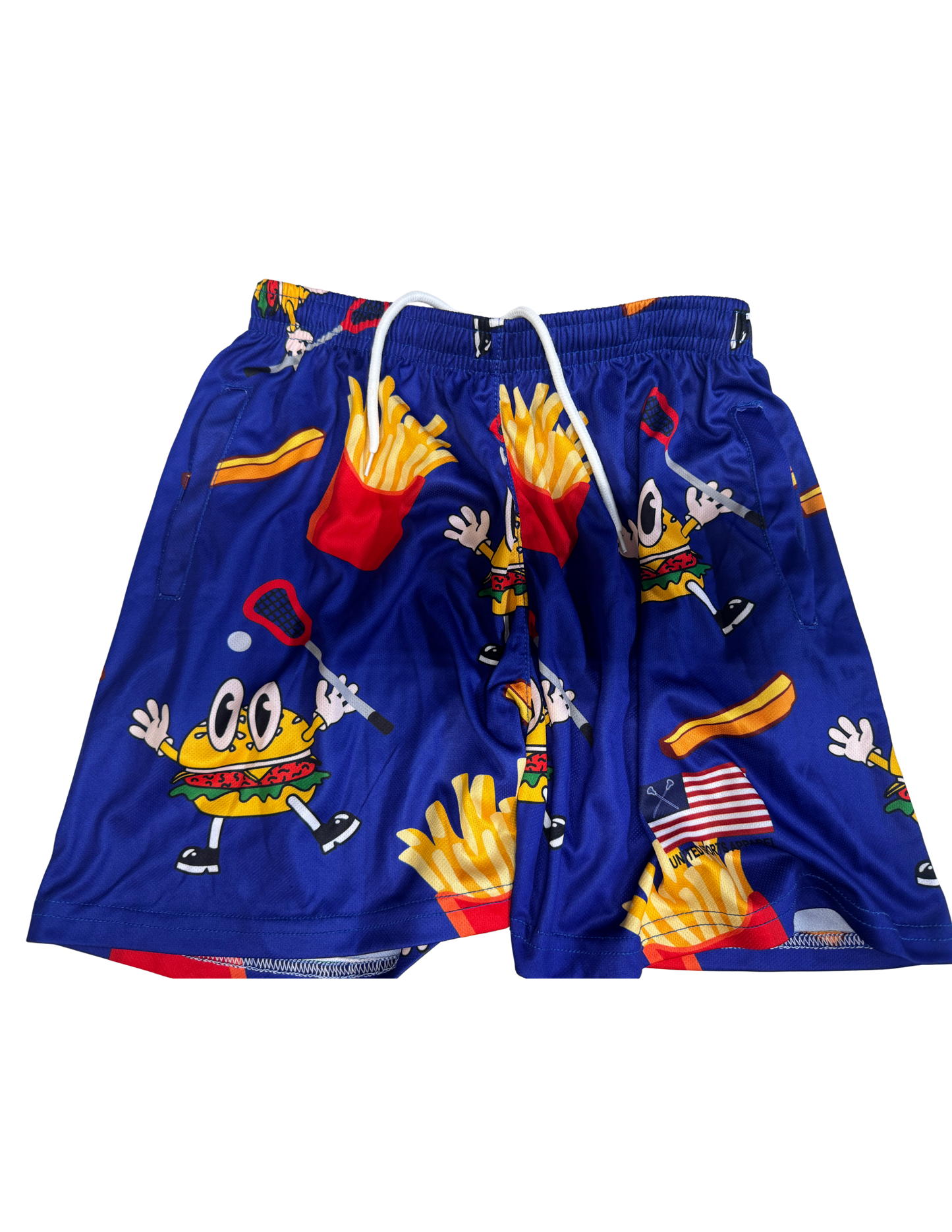 Fast Food Frenzy Athletic Shorts
