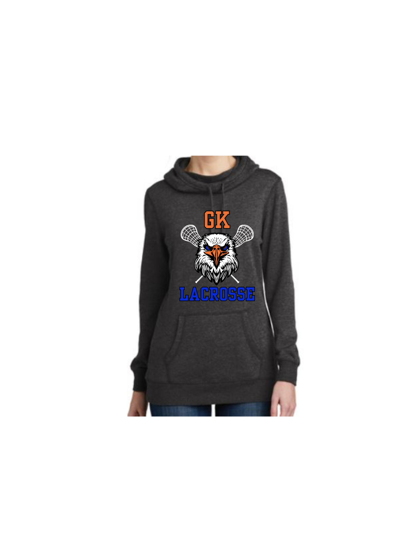 GK Lacrosse Women's Lightweight Fleece Hoodie
