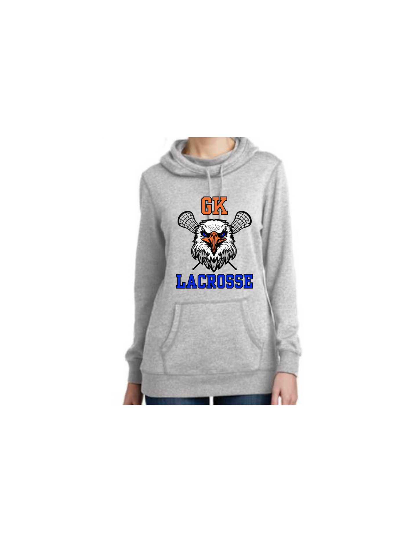 GK Lacrosse Women's Lightweight Fleece Hoodie