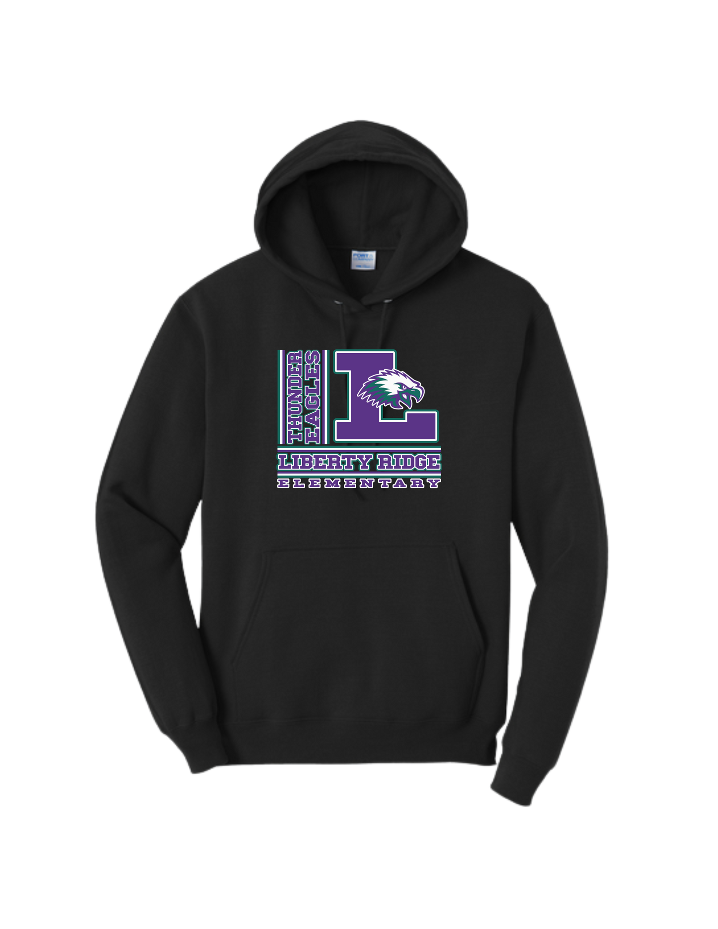 Liberty Ridge Elementary P&C Hooded Sweatshirt - Main Logo