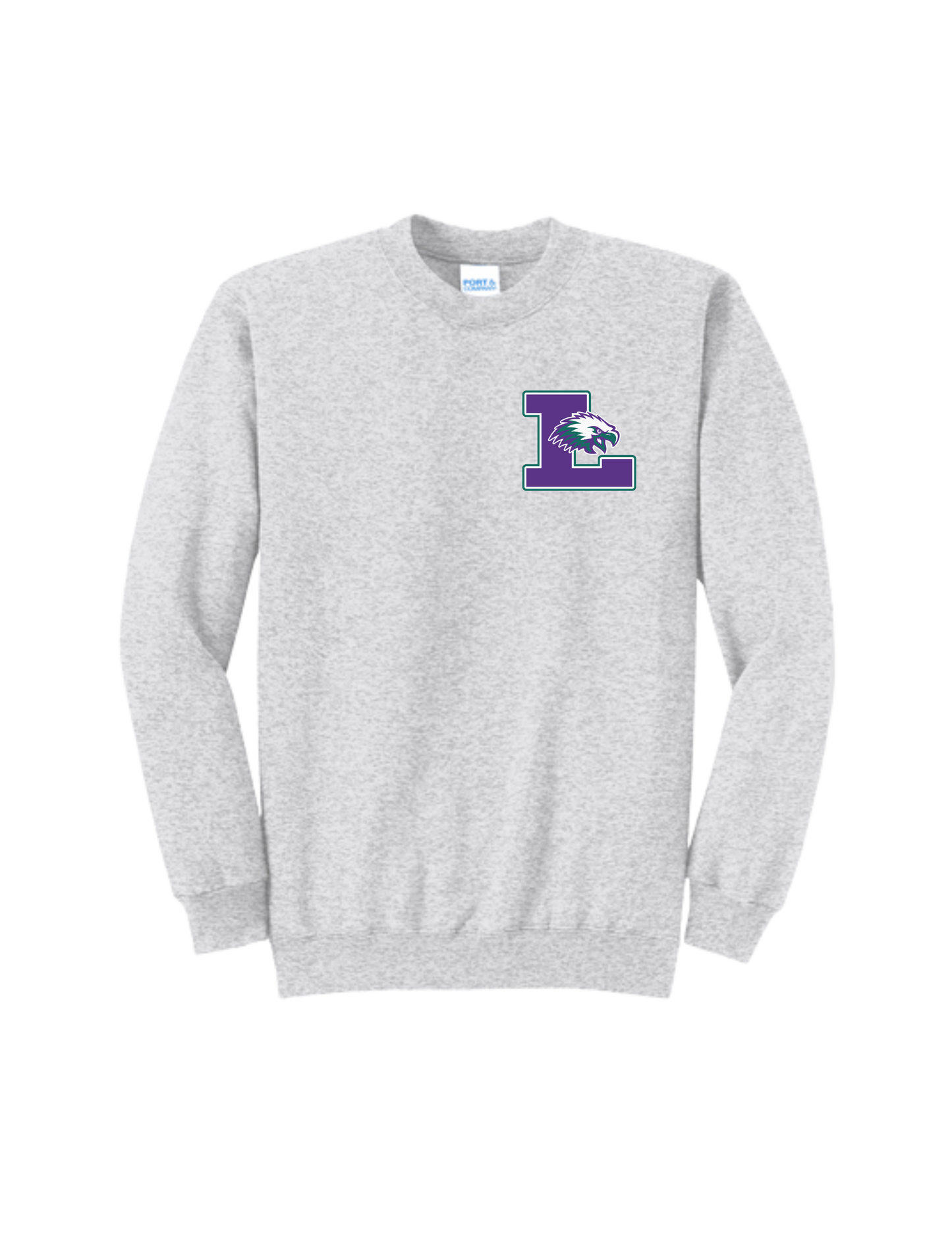 Liberty Ridge Elementary P&C Core Fleece Crewneck Sweatshirt - Eagle Left Chest