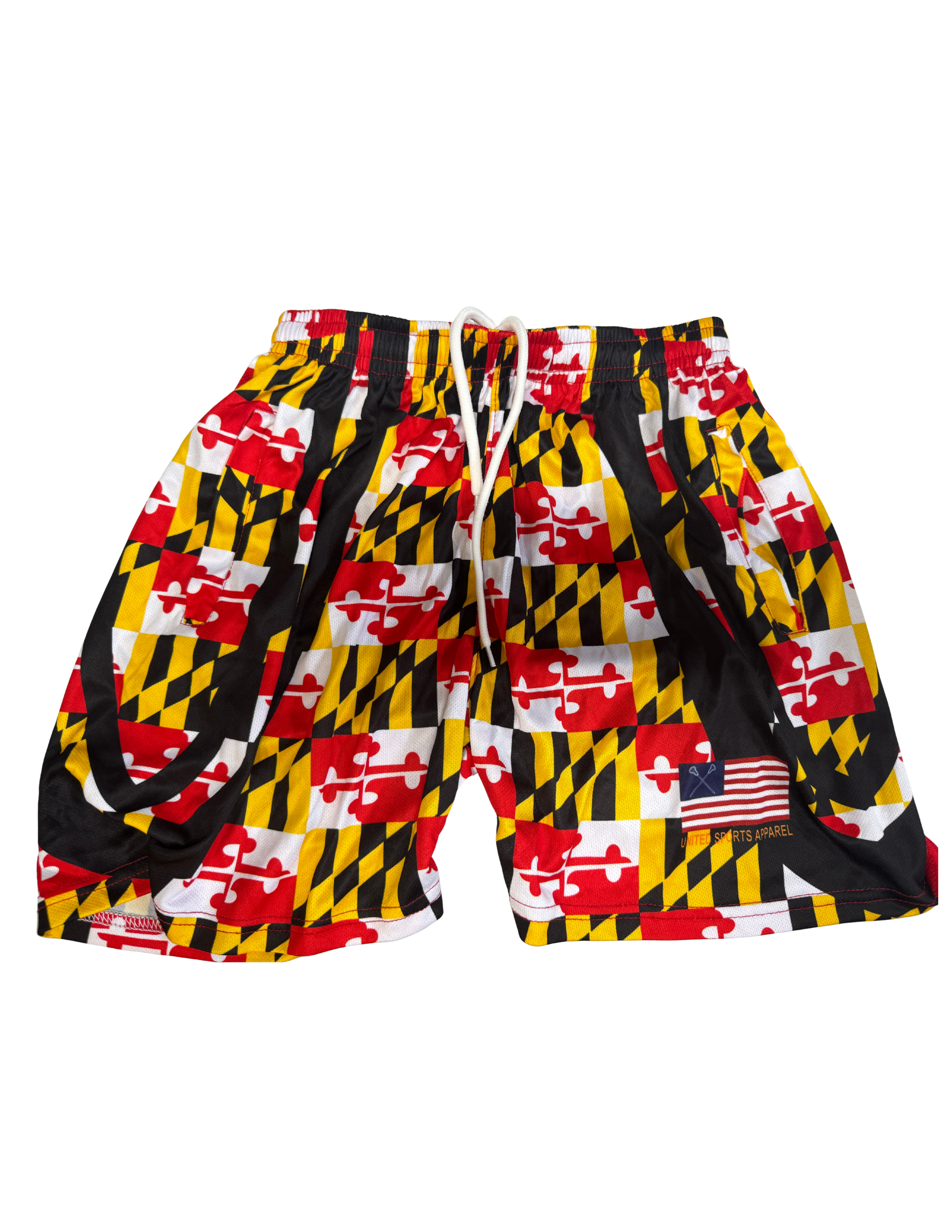 Maryland Flag Athletic Shorts – United Apparel
