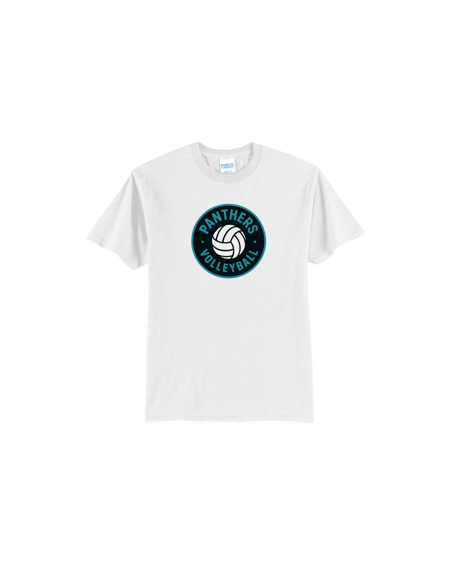 BLHS Volleyball Circle Logo P&C Core Blend Tee