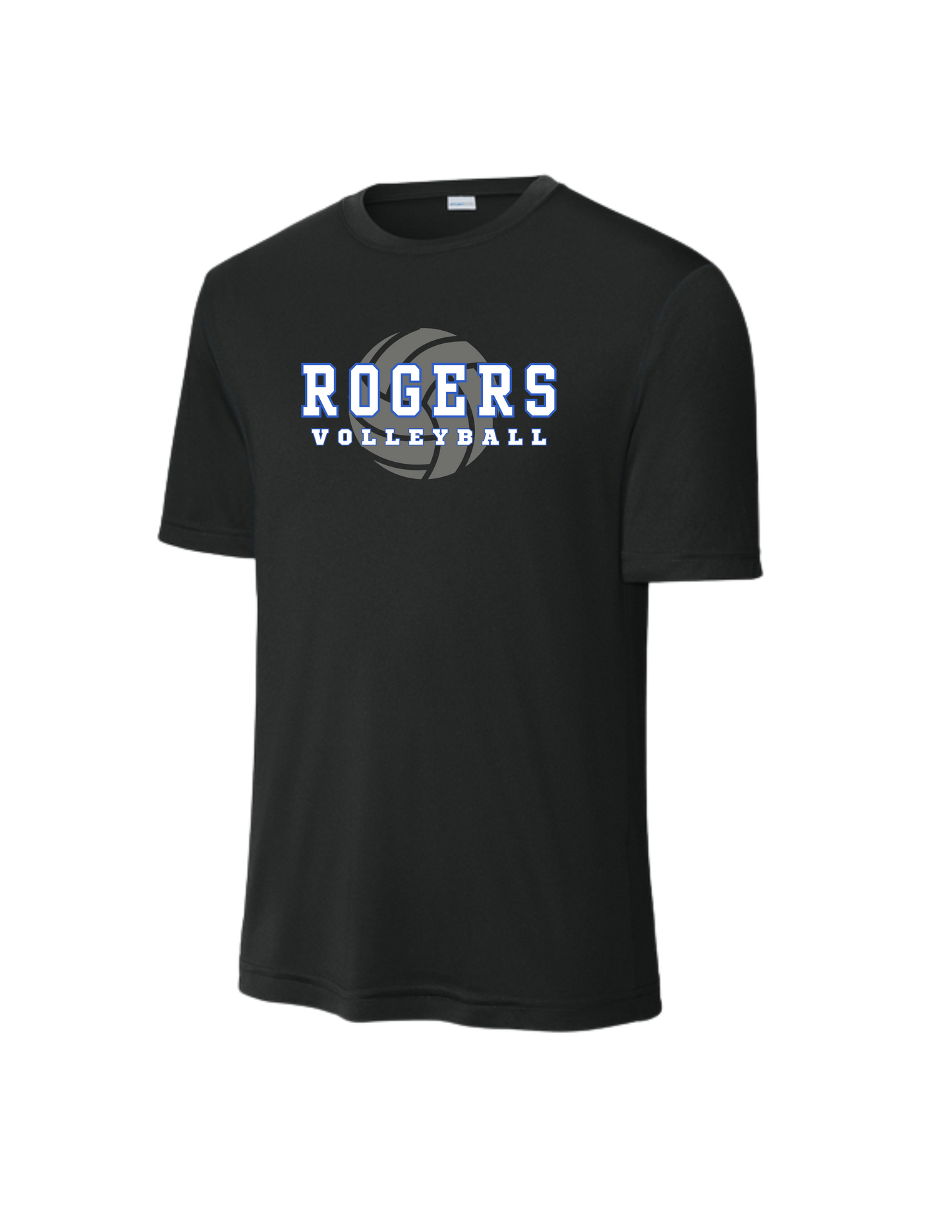 Rogers Volleyball Sport-Tek Dri-Fit Tee