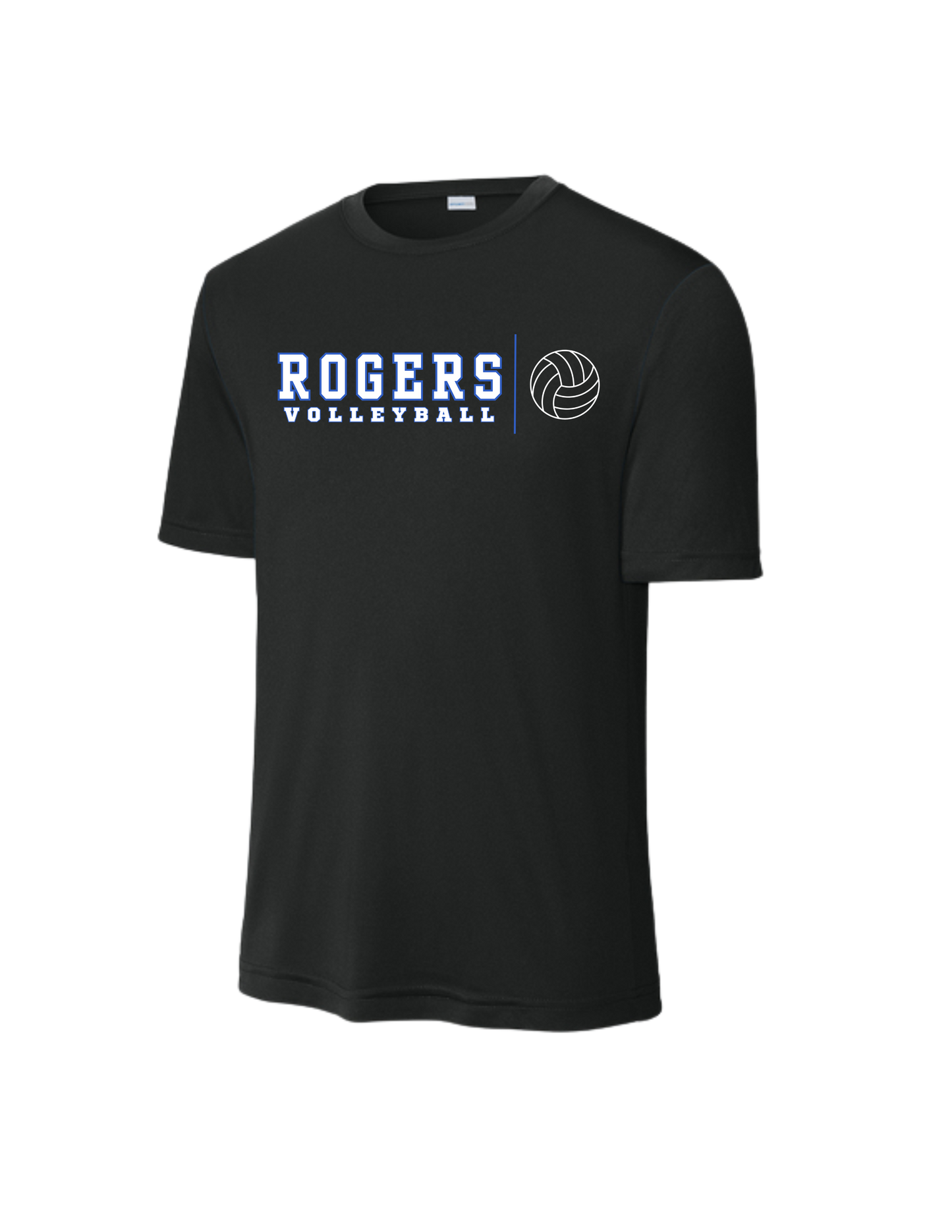 Rogers Volleyball Sport-Tek Dri-Fit Tee