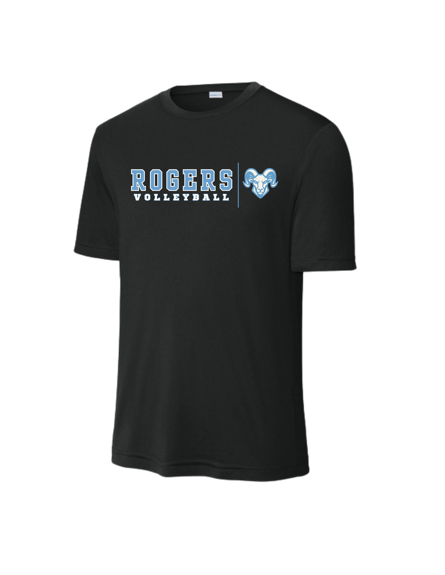 Rogers Volleyball Sport-Tek Dri-Fit Tee
