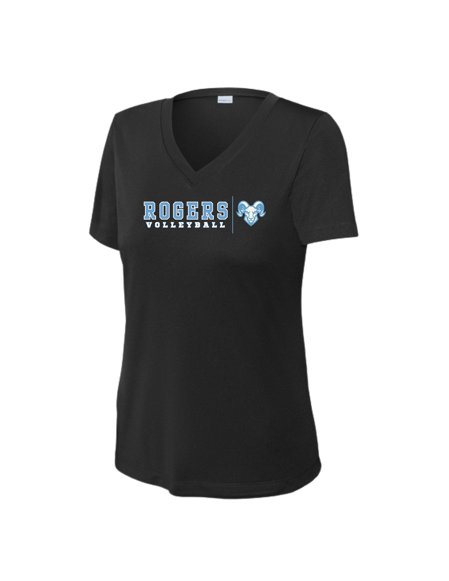 Rogers Volleyball ST Women's Competitor V-Neck Tee