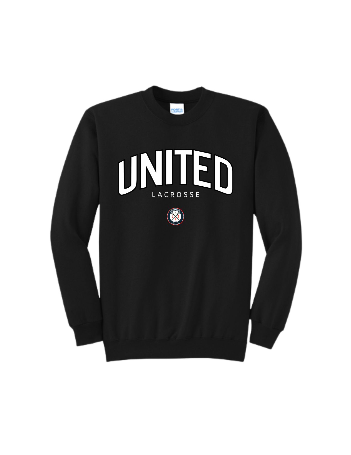 WUL UNITED Banner P&C Core Fleece Crewneck Sweatshirt