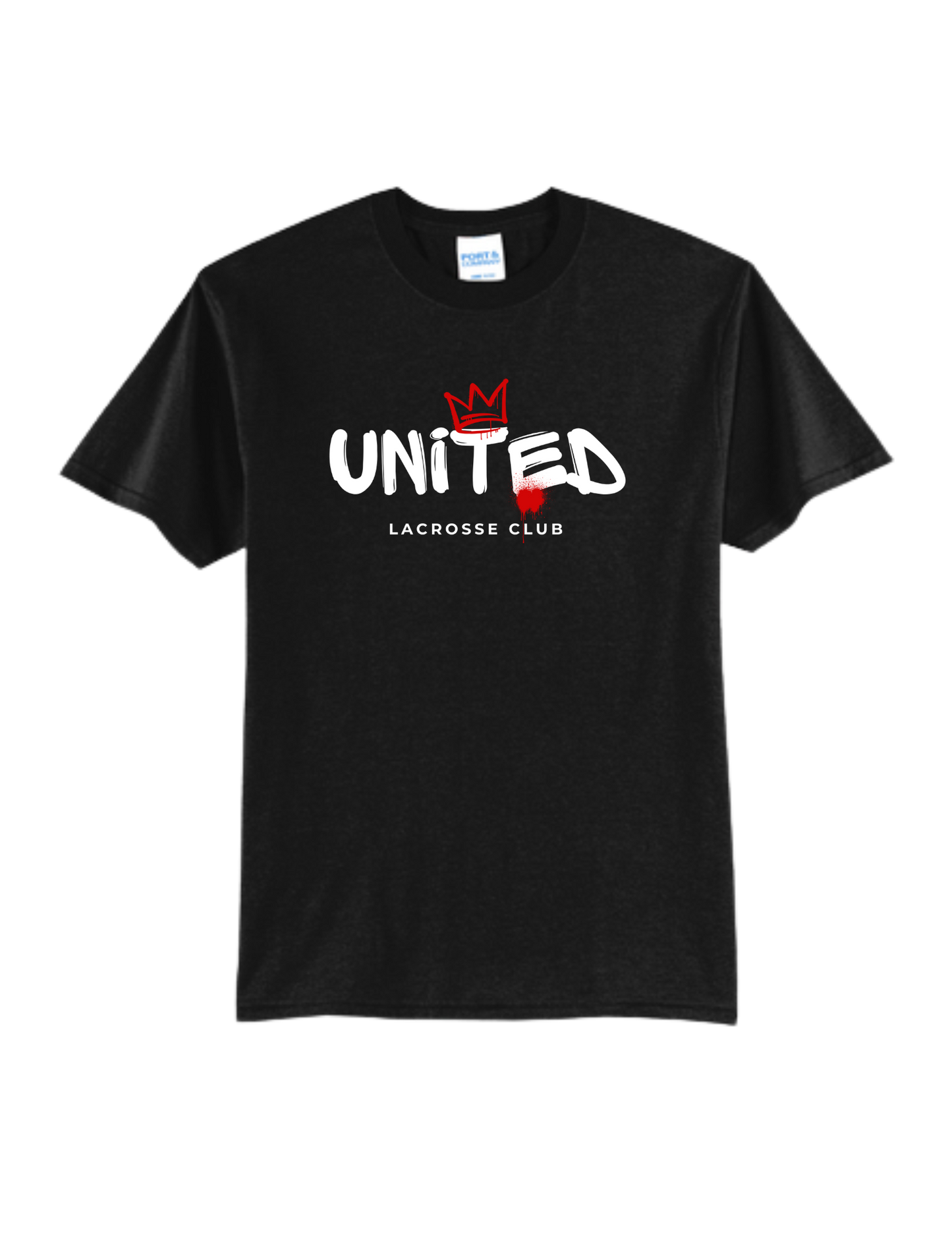WUL Lacrosse Spray Logo T-Shirt
