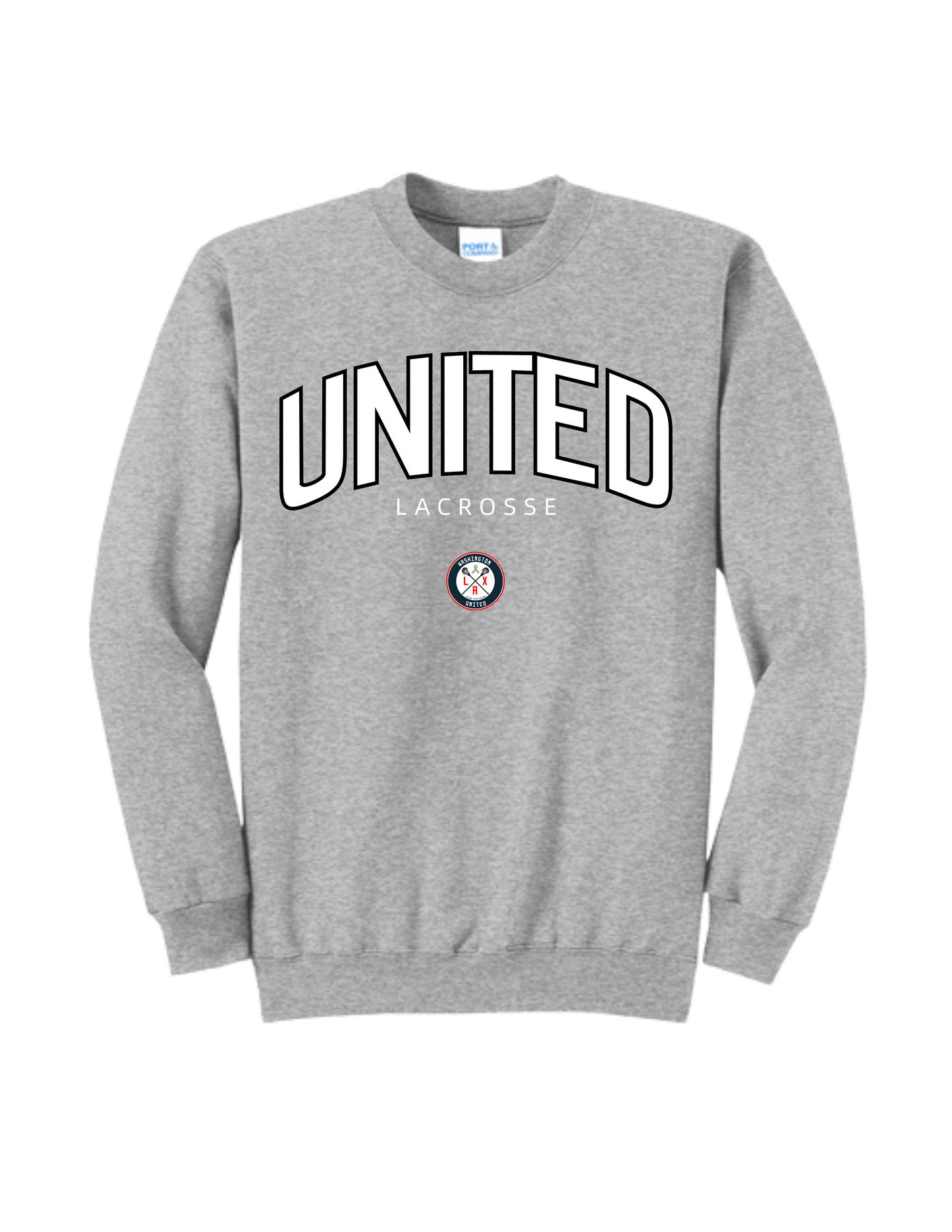 WUL UNITED Banner P&C Core Fleece Crewneck Sweatshirt