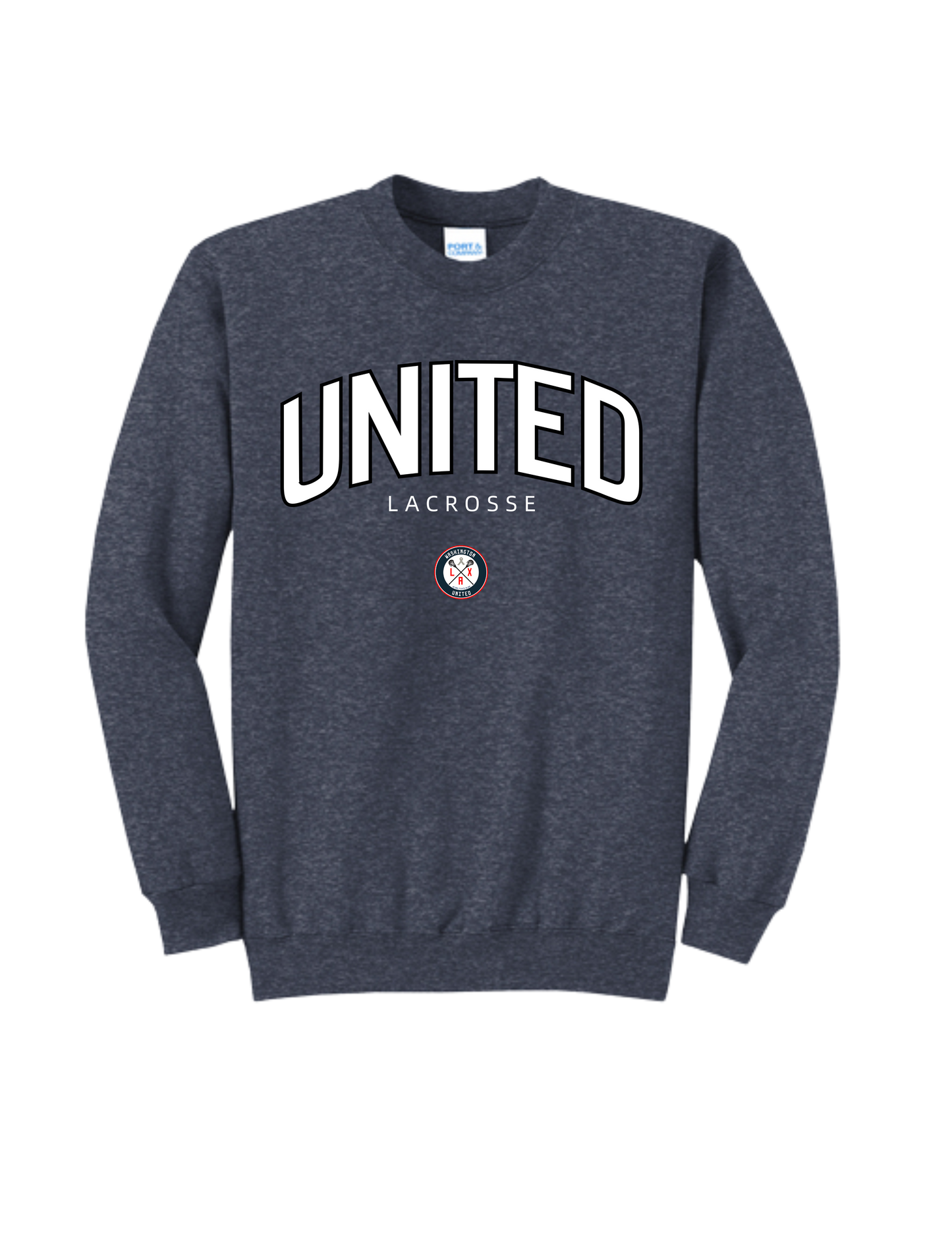 WUL UNITED Banner P&C Core Fleece Crewneck Sweatshirt