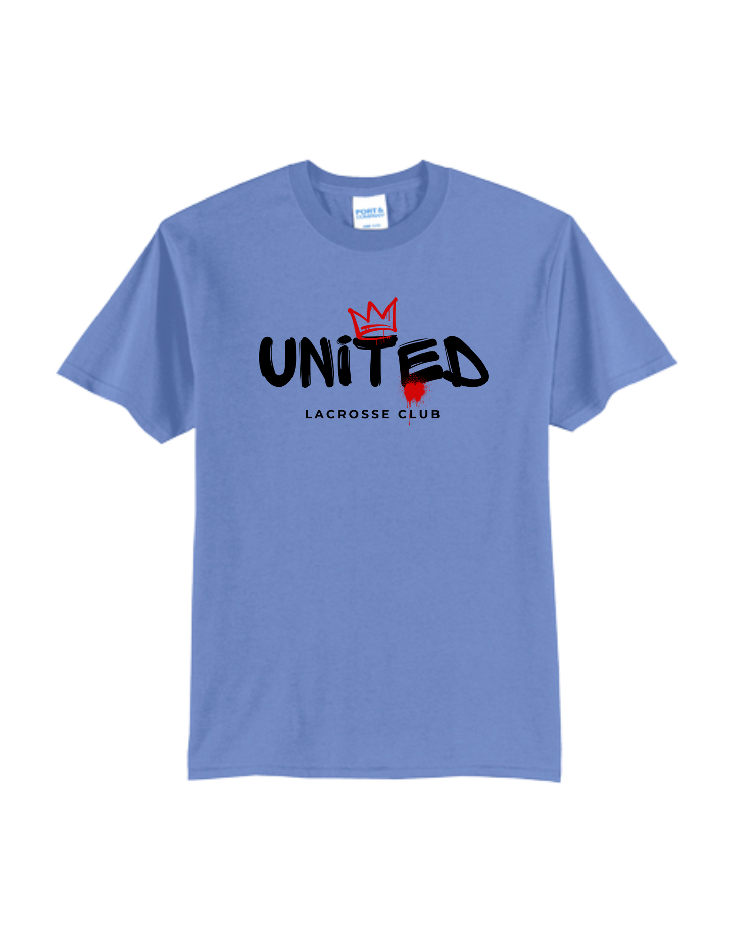 WUL Lacrosse Spray Logo T-Shirt