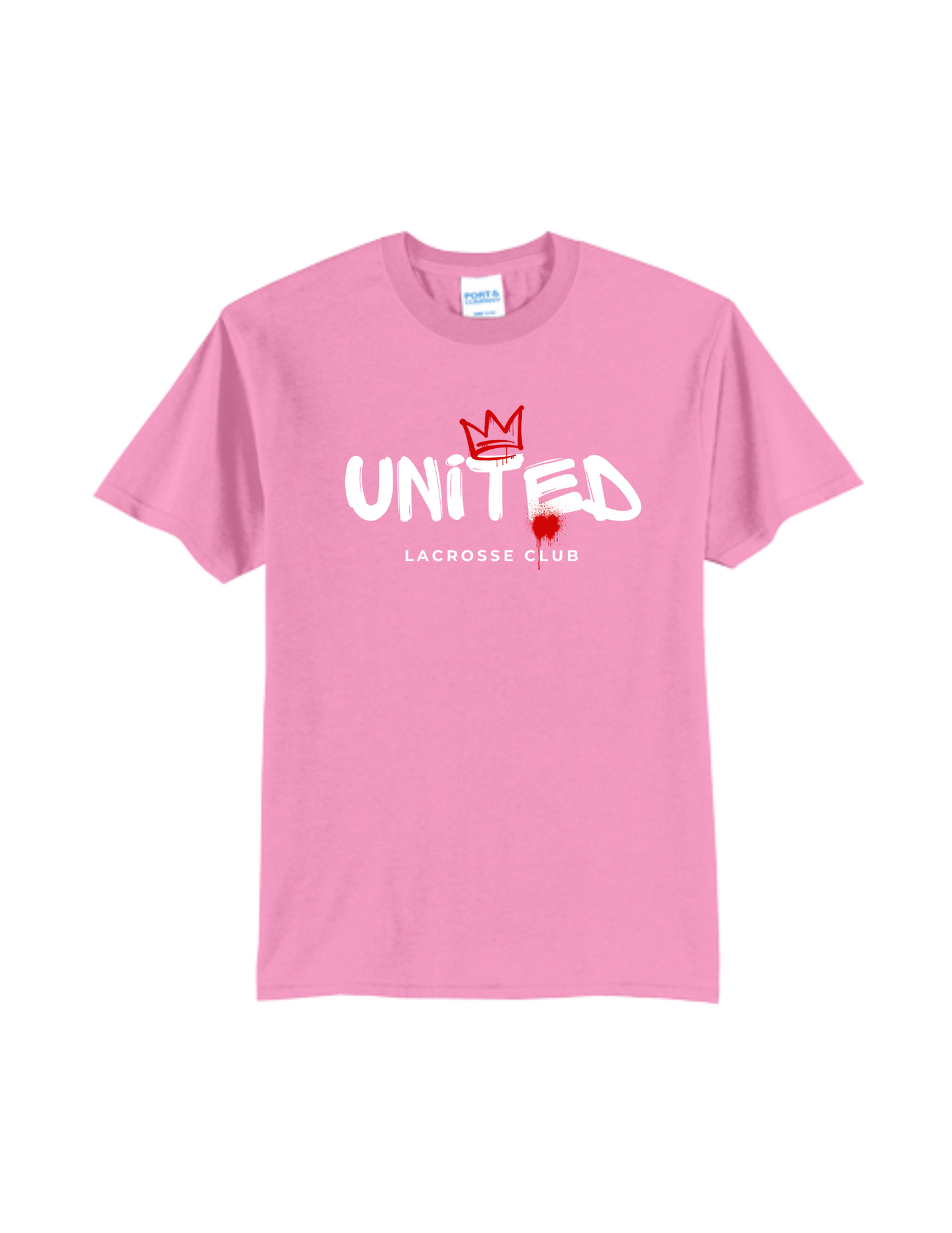 WUL Lacrosse Spray Logo T-Shirt