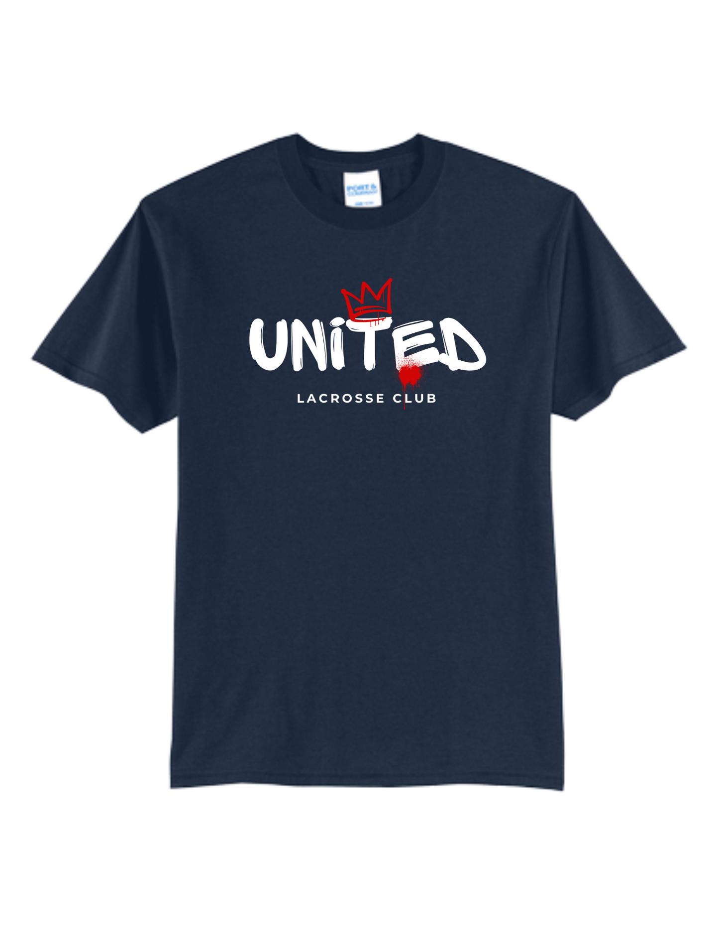 WUL Lacrosse Spray Logo T-Shirt