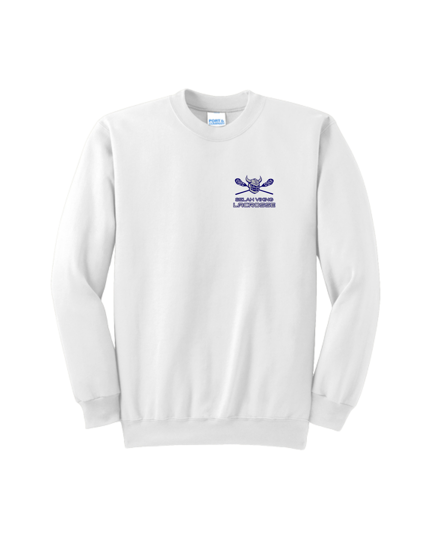 Selah Lacrosse P&C Core Fleece Crewneck Sweatshirt (Left Chest Logo)