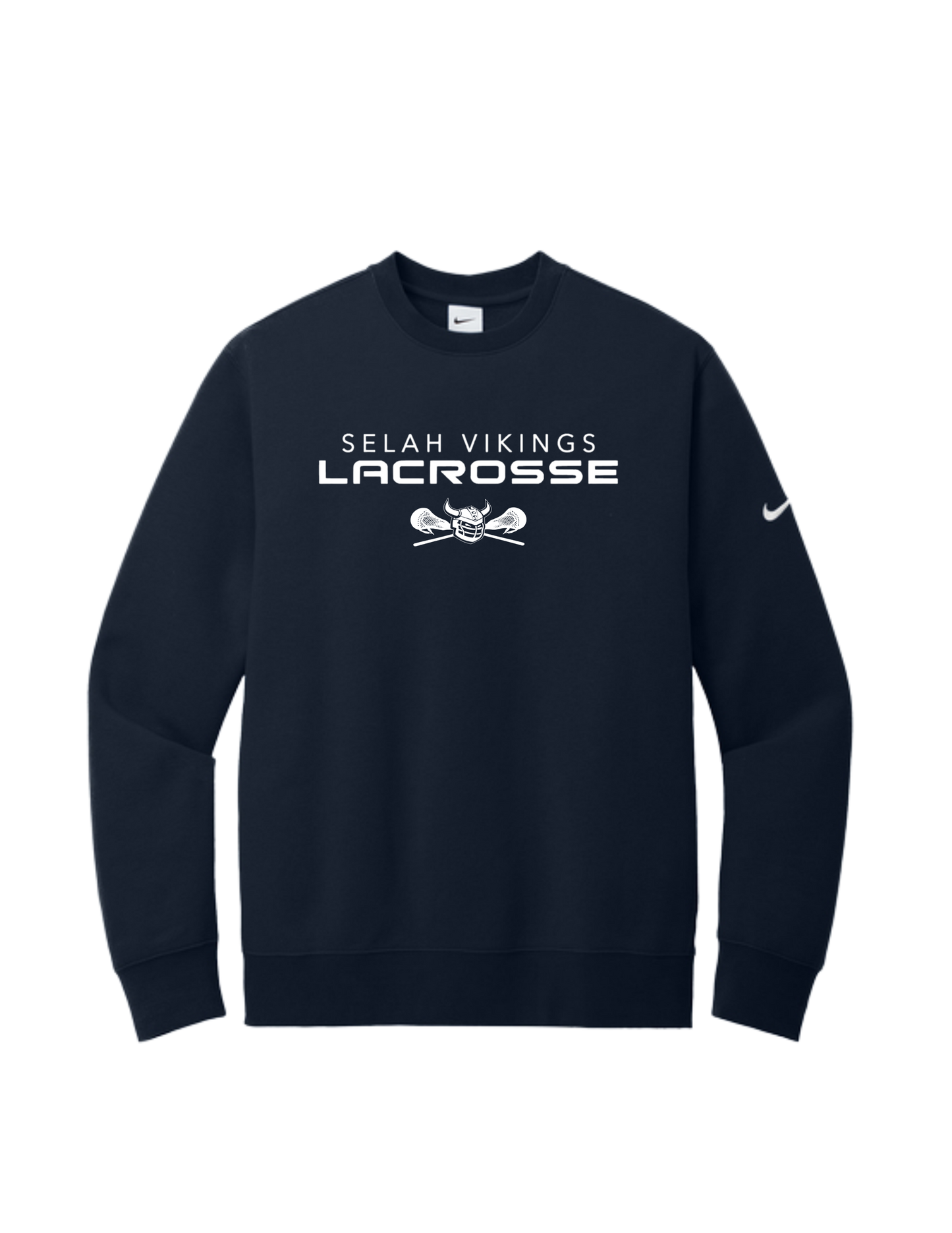 Selah High School Lacrosse Nike Club Fleece Crewneck