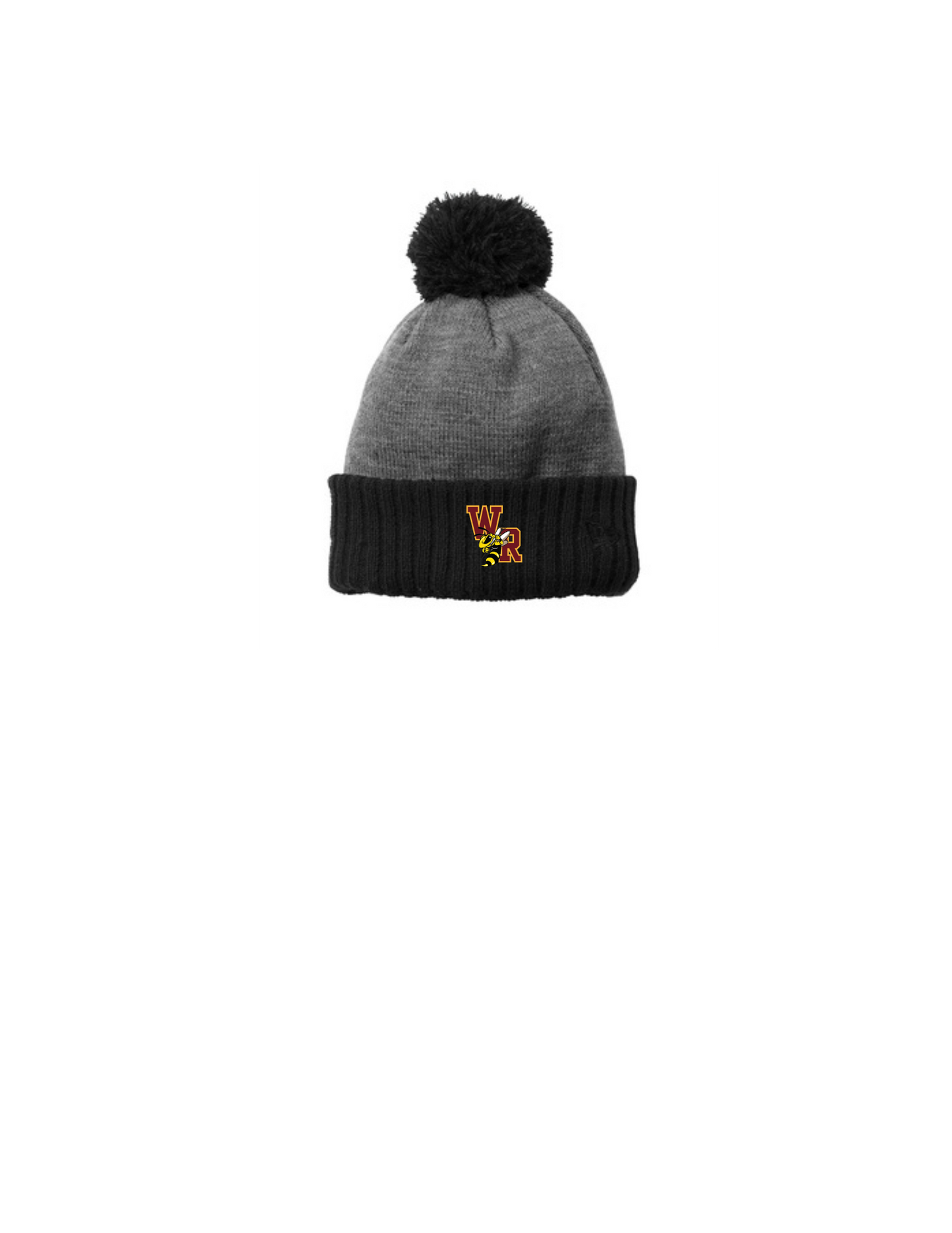 White River Lacrosse New Era Colorblock Cuffed Beanie
