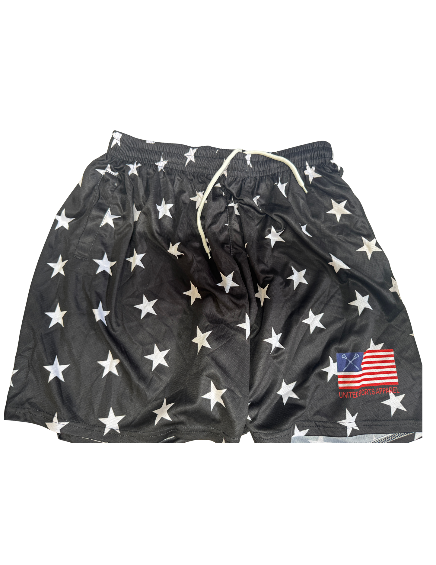 White Star Athletic Shorts