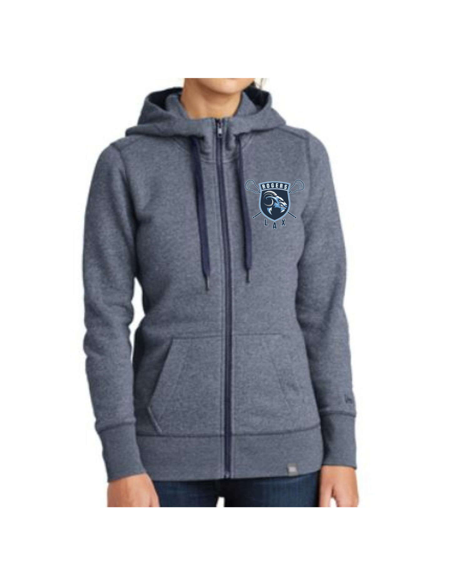 Rogers New Era Ladies French Terry Full Zip Hoodie (click for additional options)