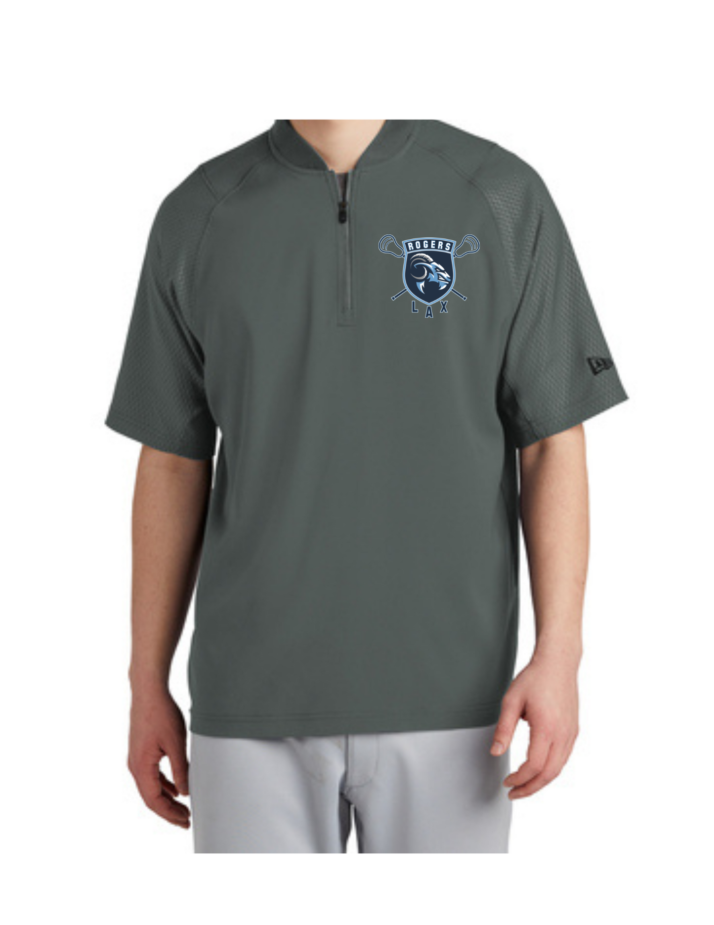 Rogers New Era Cage Short Sleeve 1/4 Zip Jacket (click for additional options)