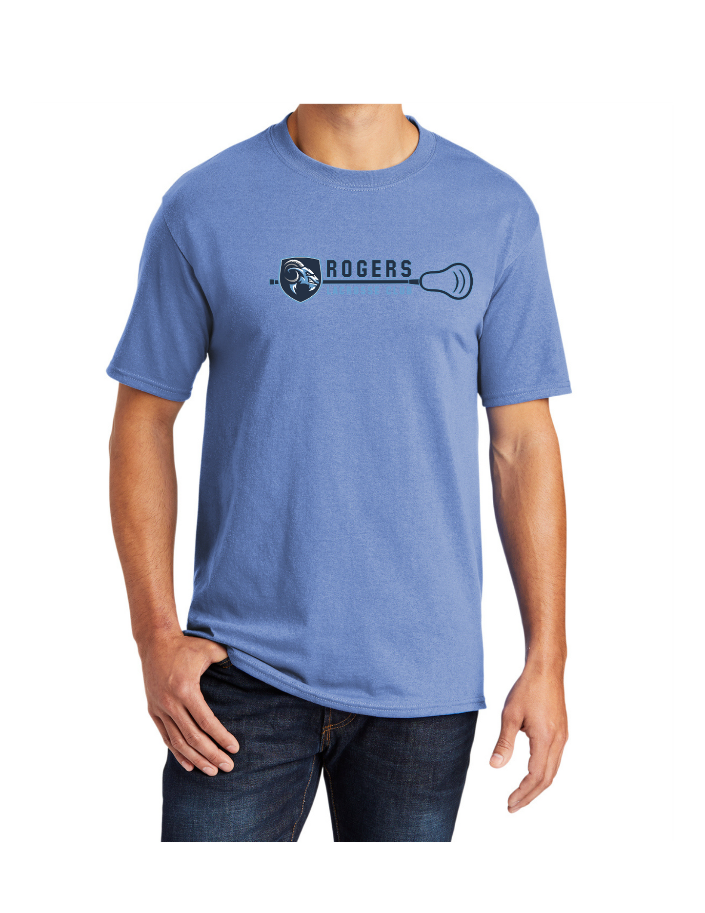 Rogers Lacrosse Banner Short Sleeve T-Shirt (click for additional options)