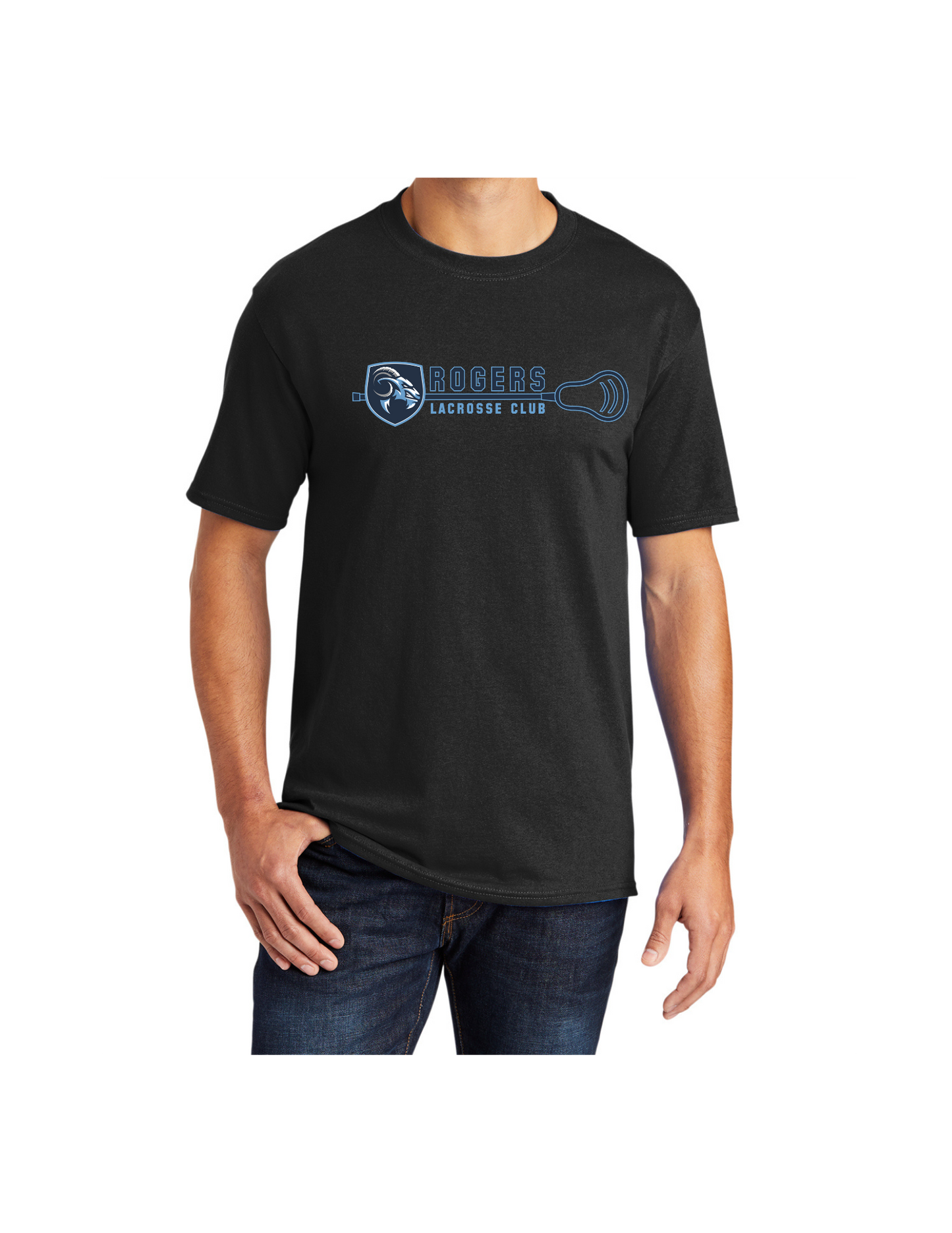 Rogers Lacrosse Banner Short Sleeve T-Shirt (click for additional options)