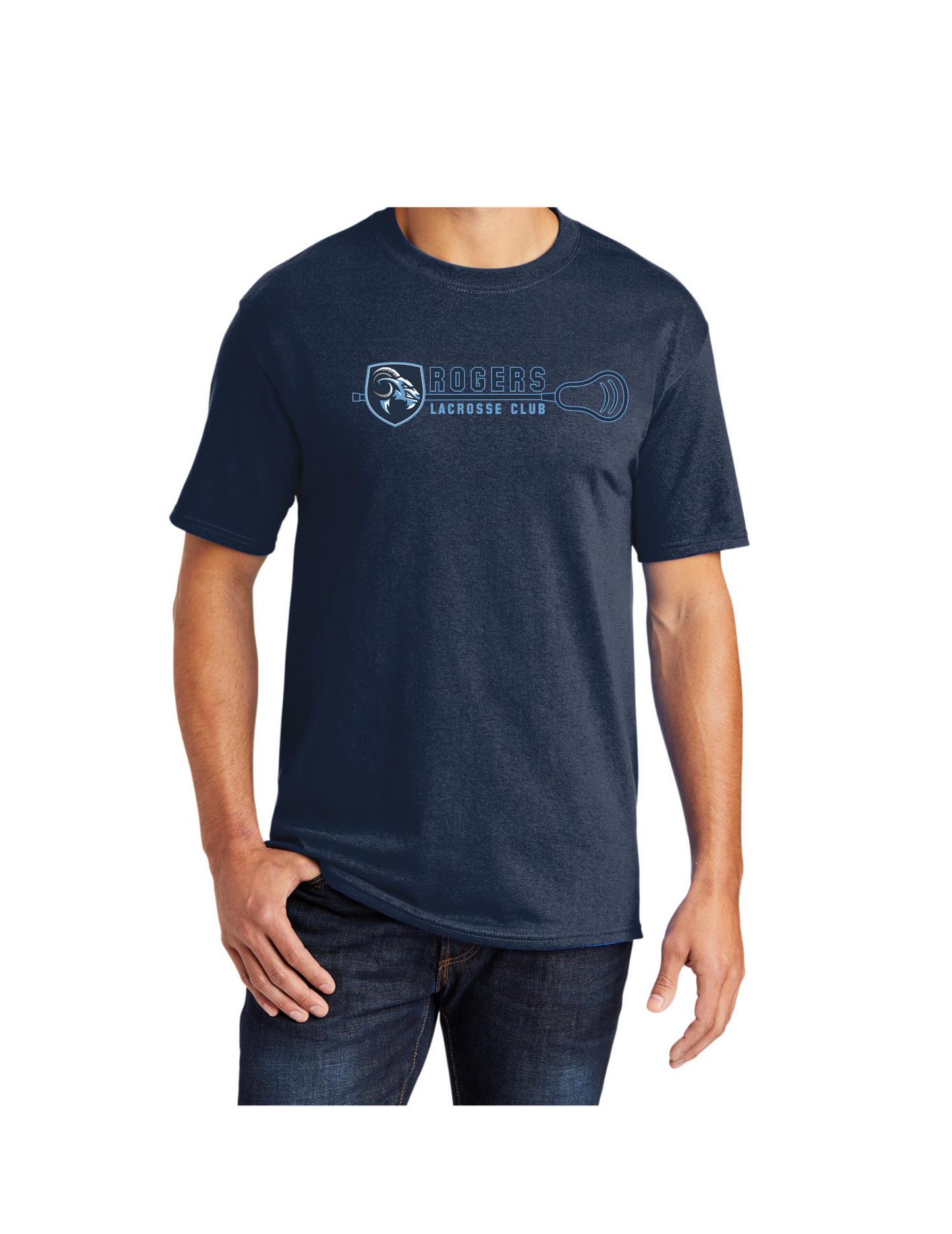Rogers Lacrosse Banner Short Sleeve T-Shirt (click for additional options)