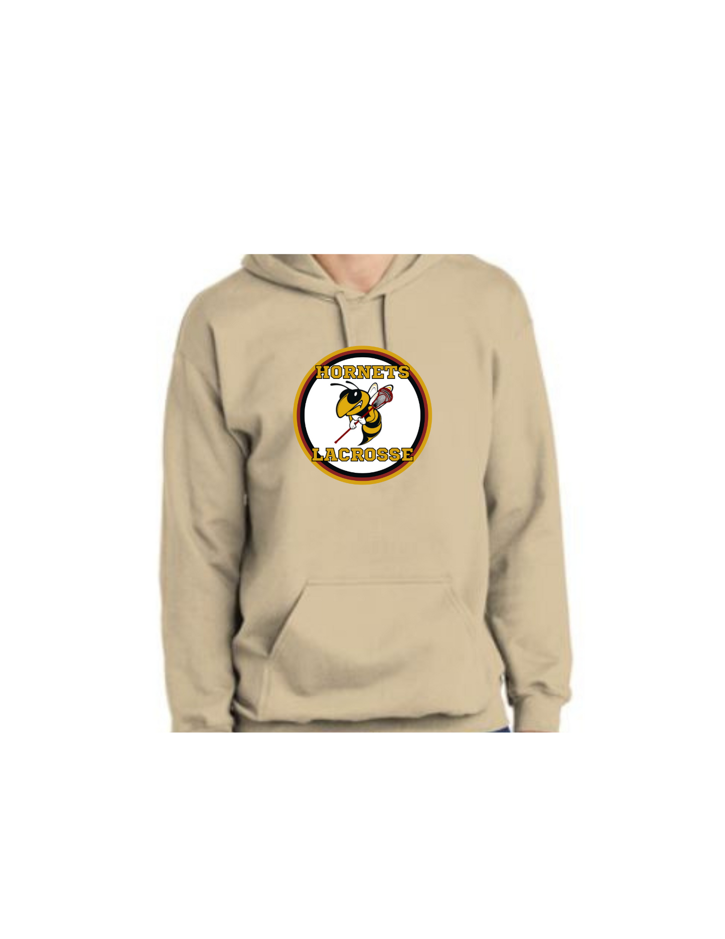Hooded Sweatshirt Hornets Lacrosse Logo