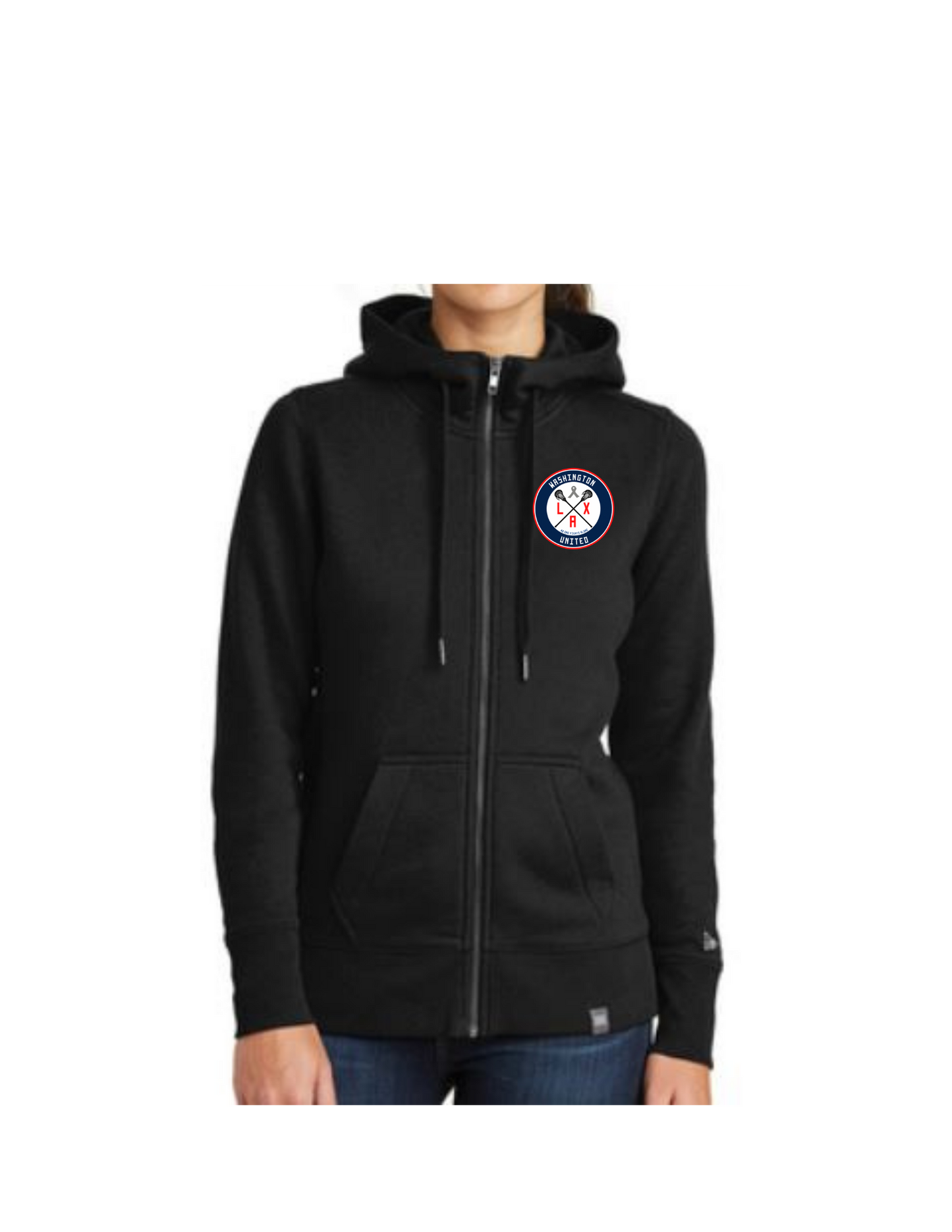 WUL New Era Ladies French Terry Full Zip Hoodie
