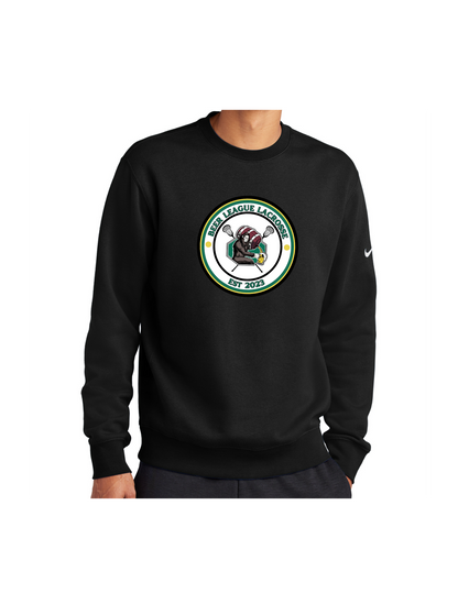 BeerLeague Lacrosse Nike Club Fleece Crew Neck