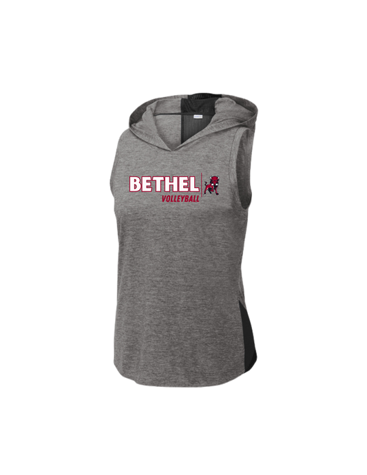 Bethel Volleyball ST Women's Wicking Hoodie Tank