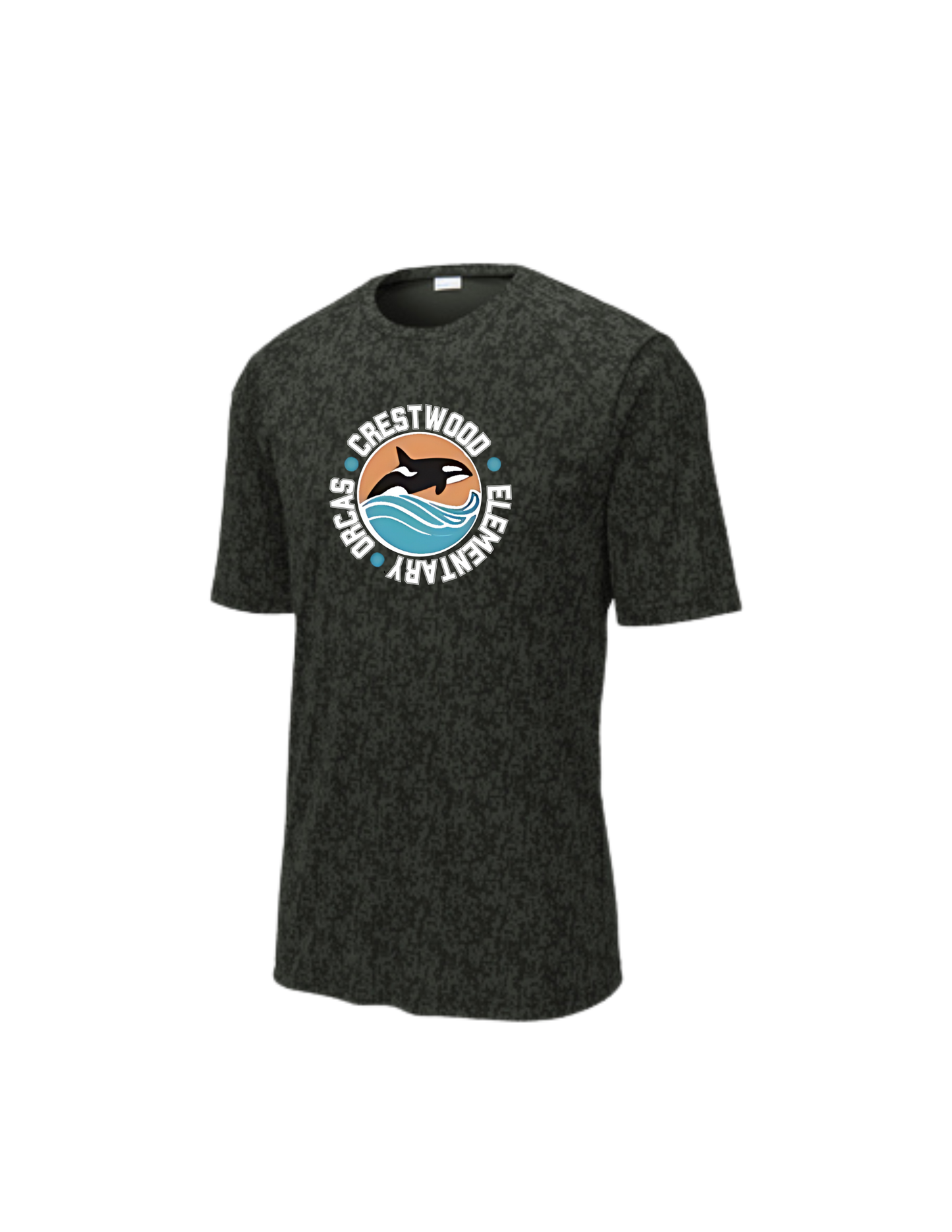 Crestwood Elementary Sport-Tek Digi Camo Tee Youth/Adult