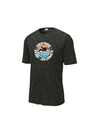 Crestwood Elementary Sport-Tek Digi Camo Tee Youth/Adult