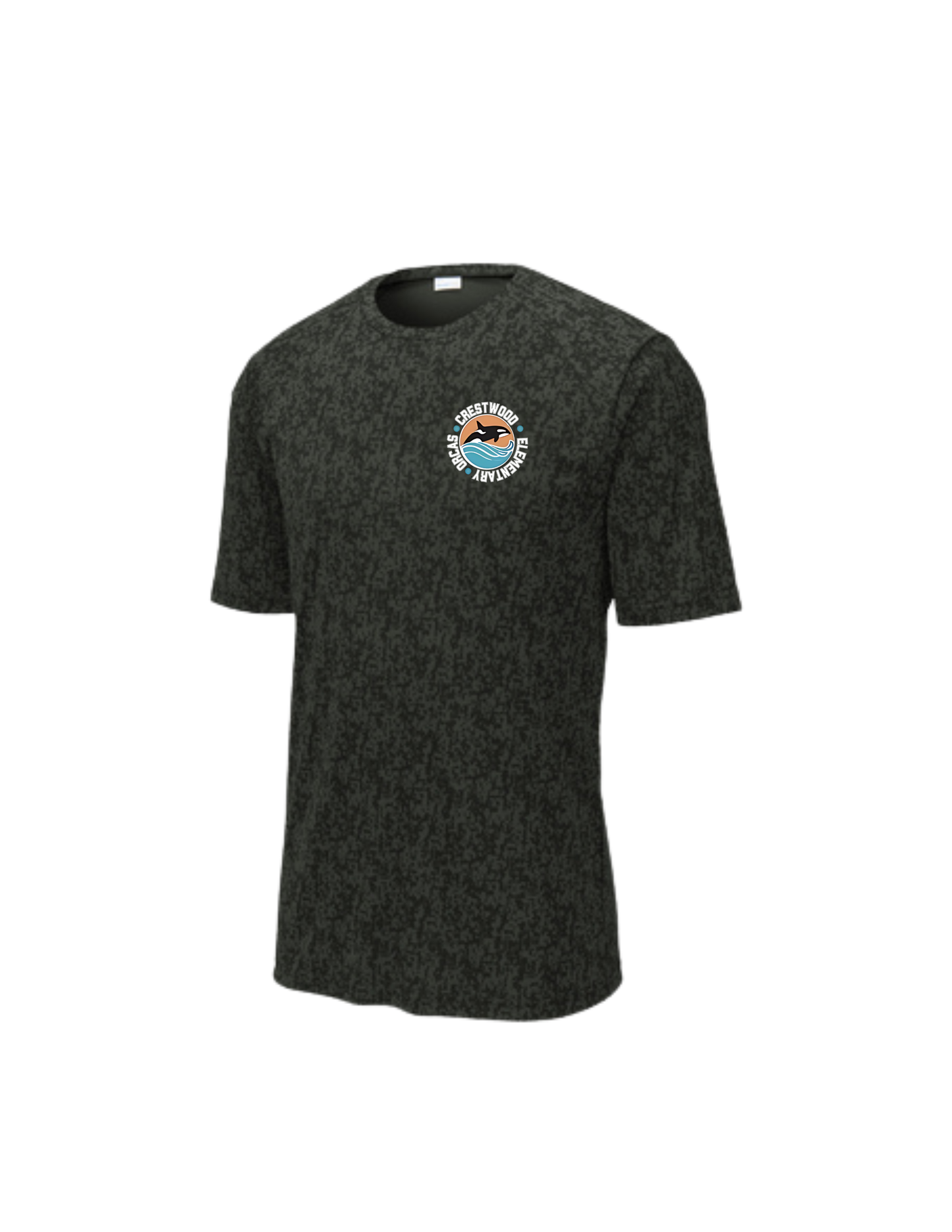 Crestwood Elementary Sport-Tek Digi Camo Tee Youth/Adult