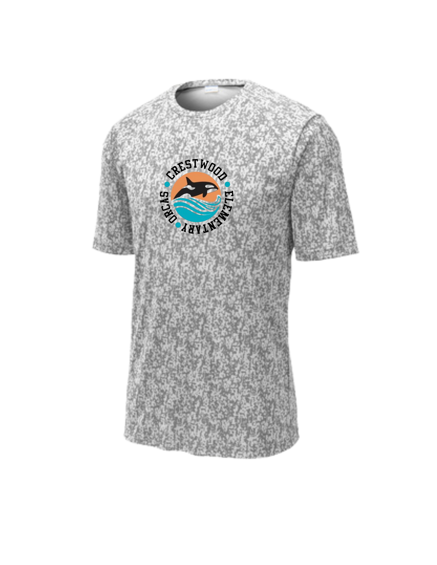 Crestwood Elementary Sport-Tek Digi Camo Tee Youth/Adult