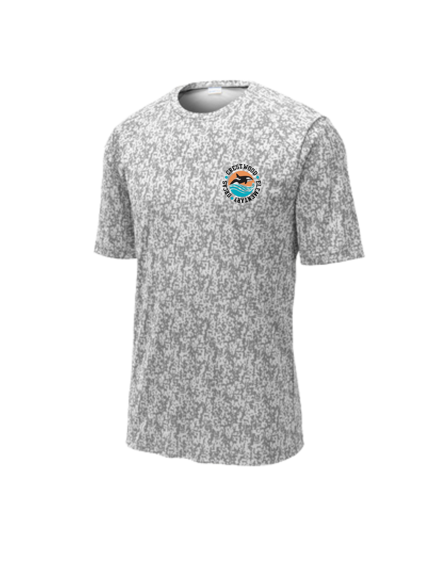 Crestwood Elementary Sport-Tek Digi Camo Tee Youth/Adult