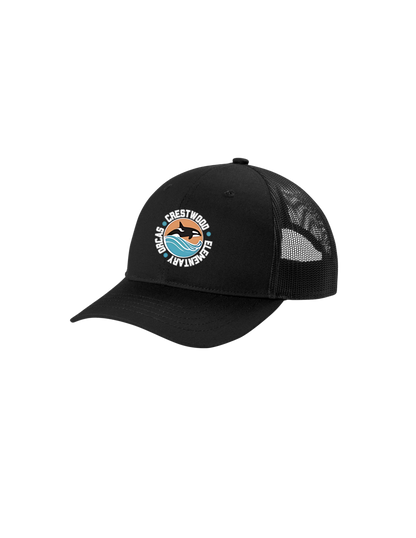 Crestwood Elementary Youth Snapback Trucker Cap