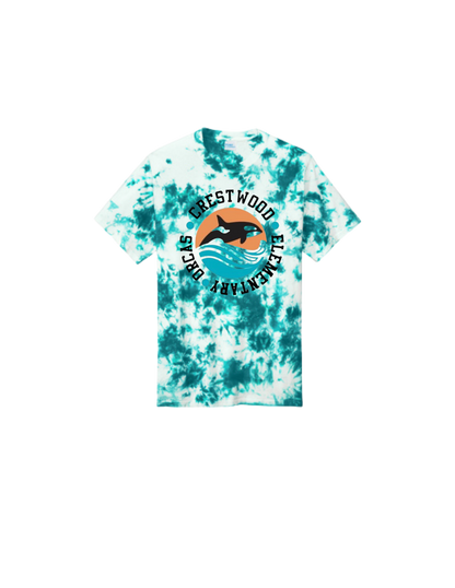 Crestwood Elementary P&C Crystal Tie-Dye Tee