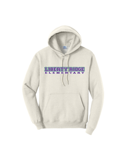Liberty Ridge Elementary P&C Hooded Sweatshirt - Banner Logo